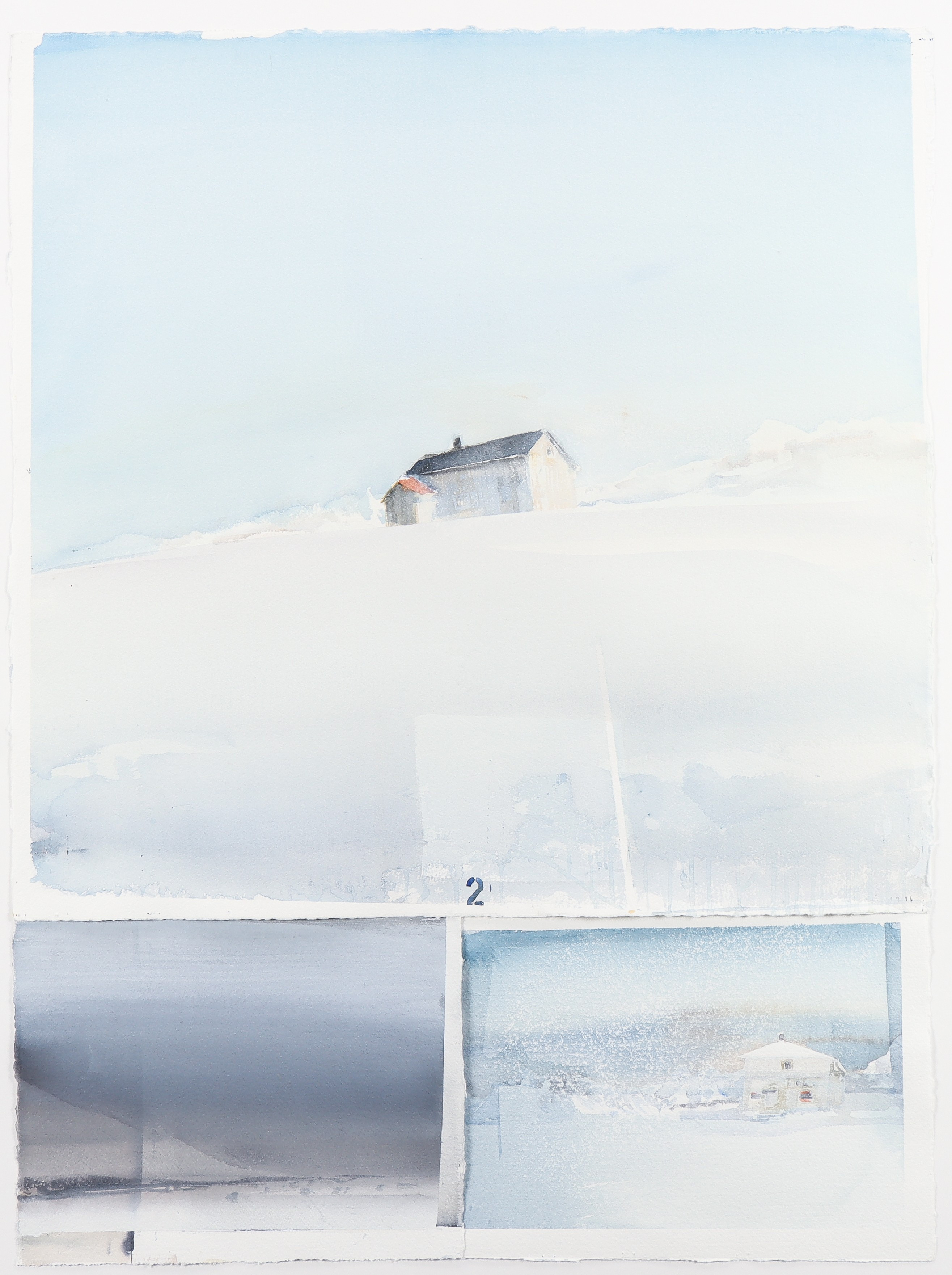 LARS LERIN. Vinter, Munkerud, 1996.