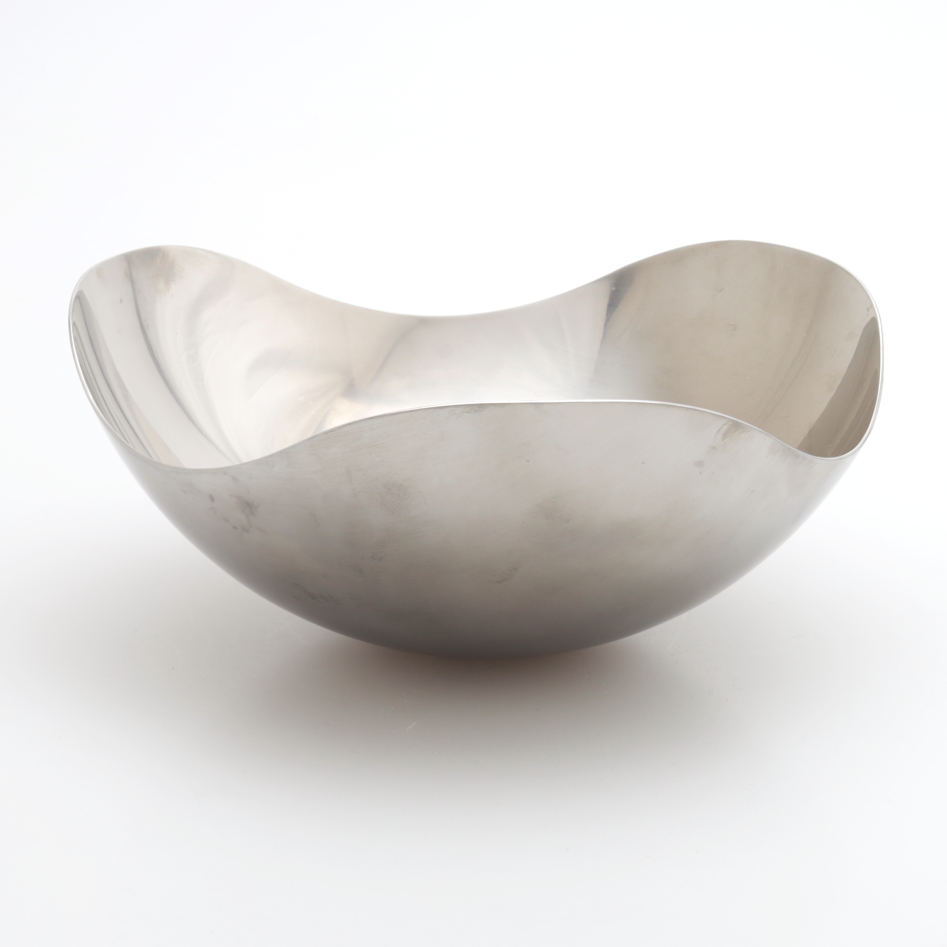 HELLE DAMKJAER. Skål, rostfritt stål, "Bloom", Georg Jensen, Danmark.
