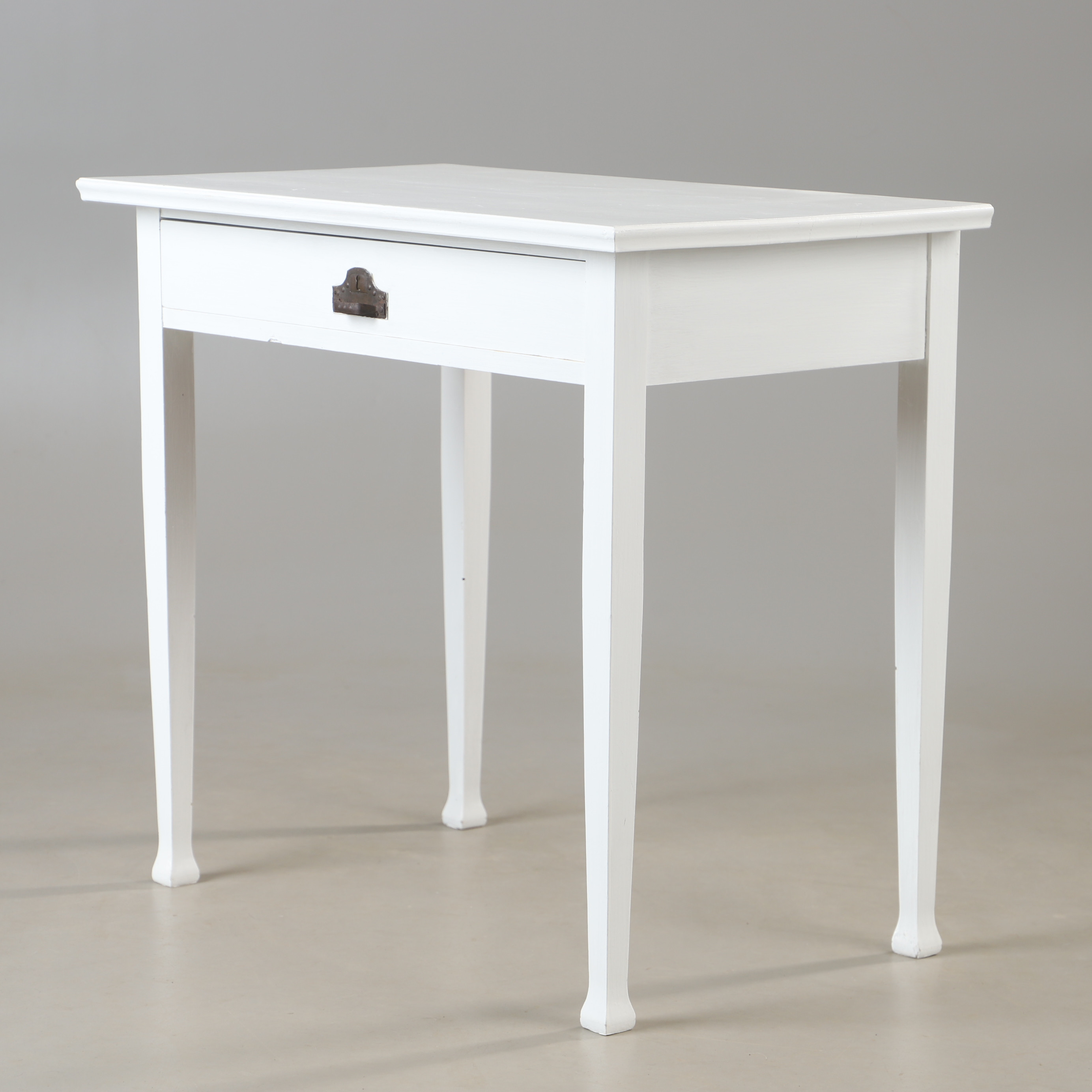 SKRIVBORD, vitmålat, jugend.