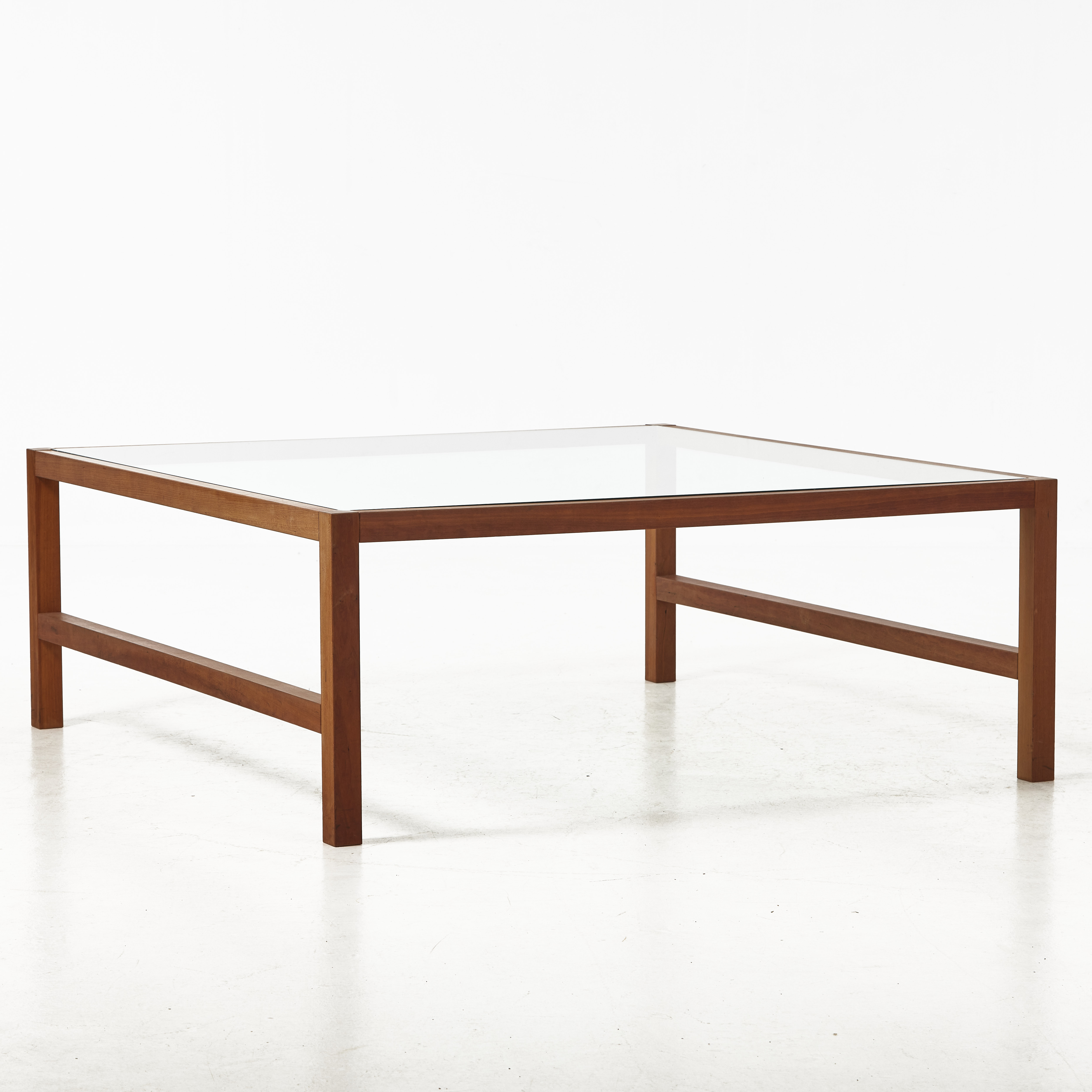 SOFFBORD, R.O.O.M, körsbär, skiva i glas, 1990-tal.