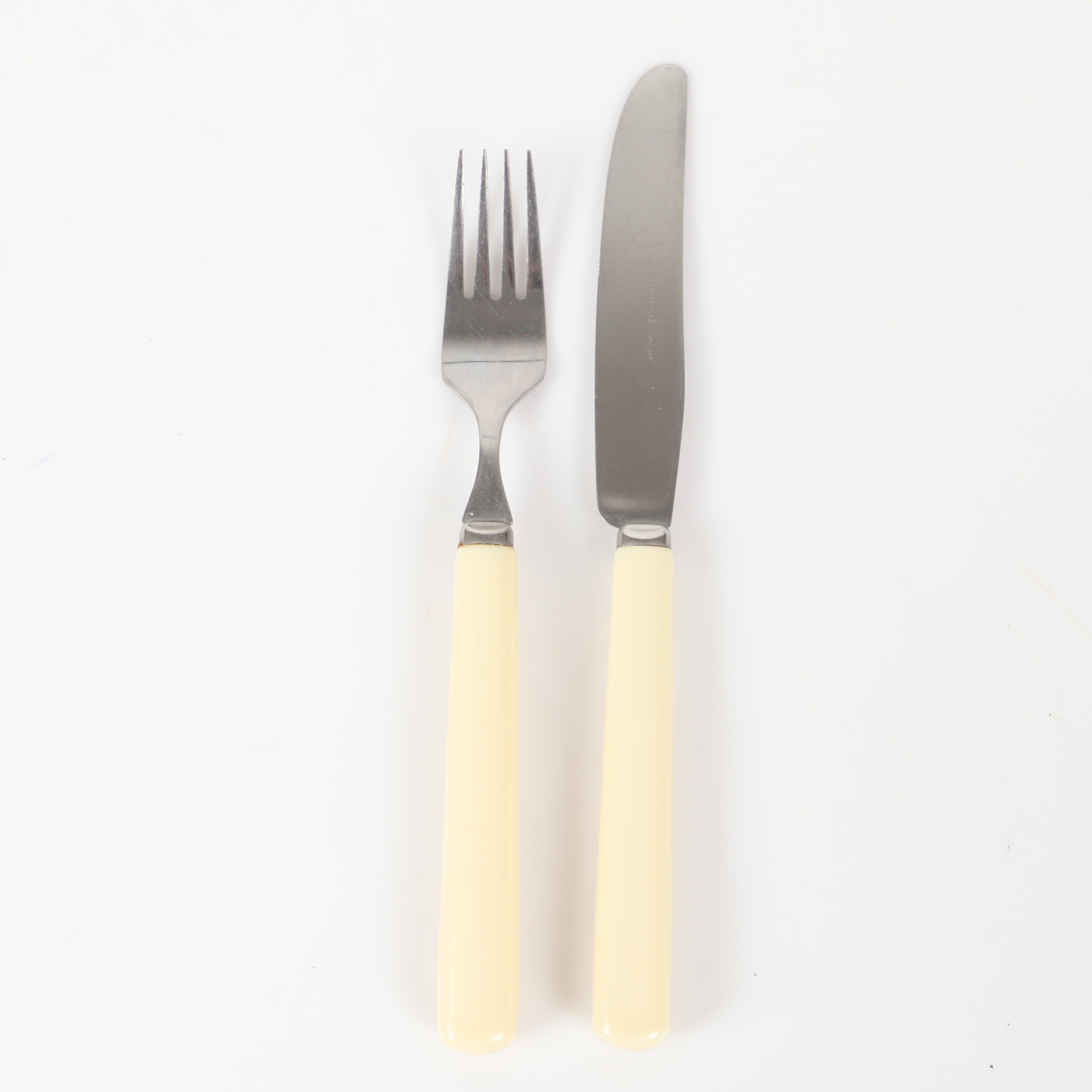 BESTICK, 24 delar, rostfritt stål & plast, 1900-tal.