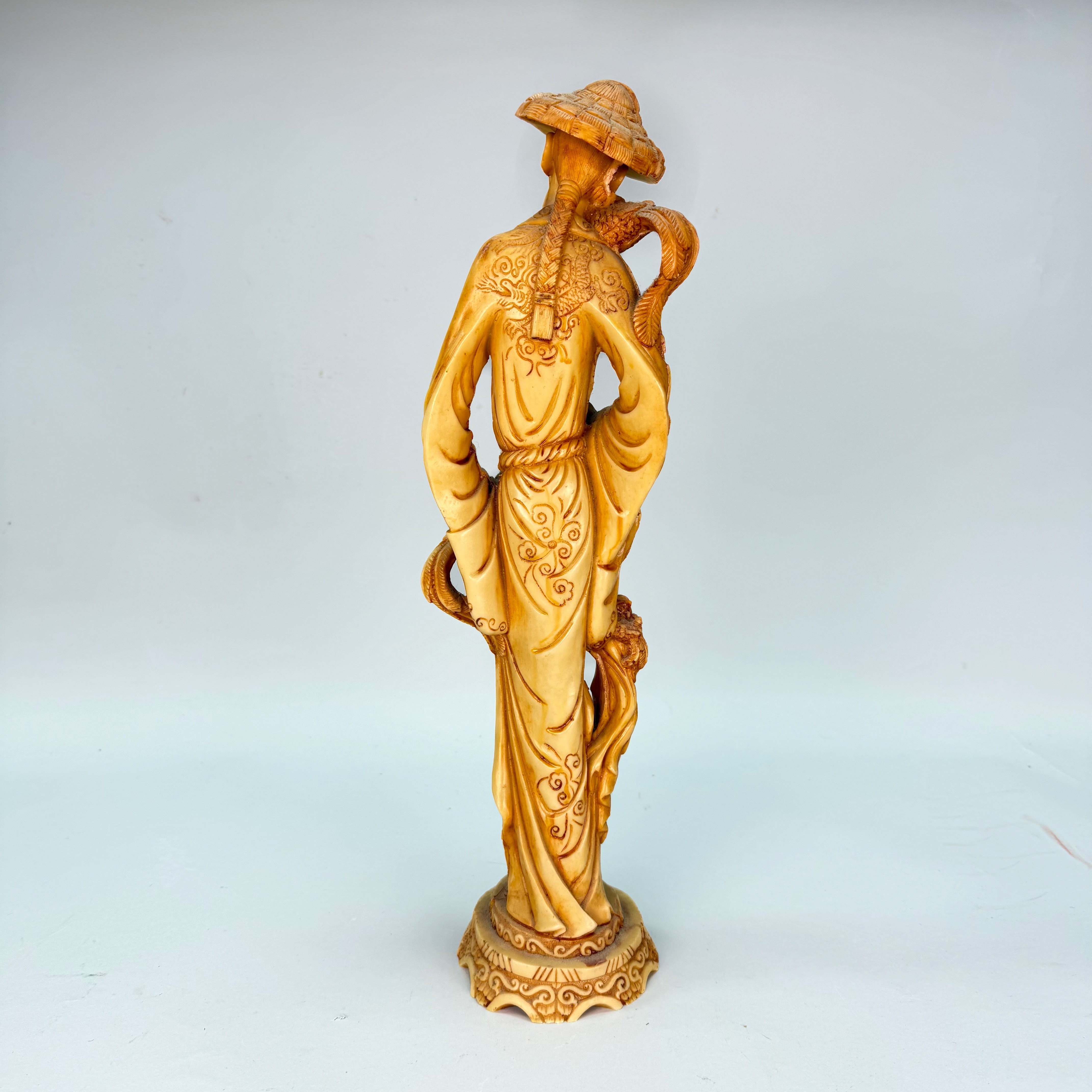 SKULPTUR, konstmassa, Kina, 1900 tal.