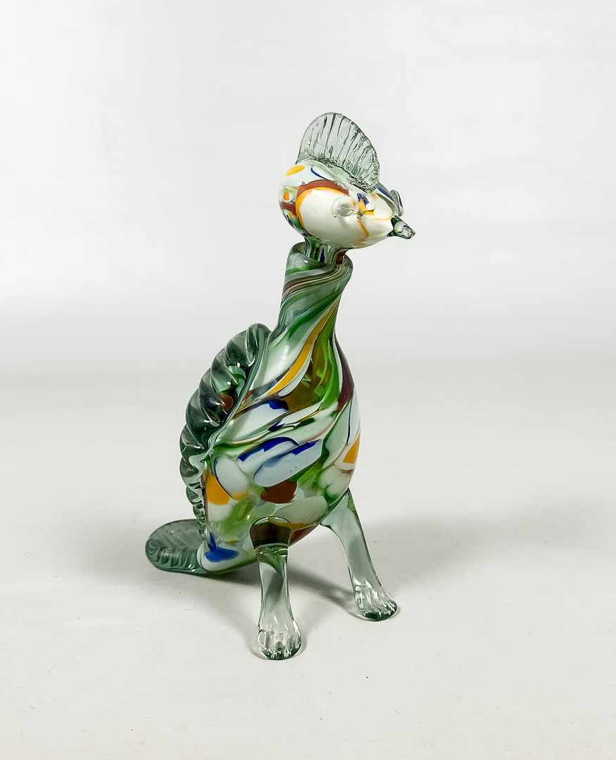 TURE BERGLUND. KARAFF, glas, Stockholm Glasbruk.