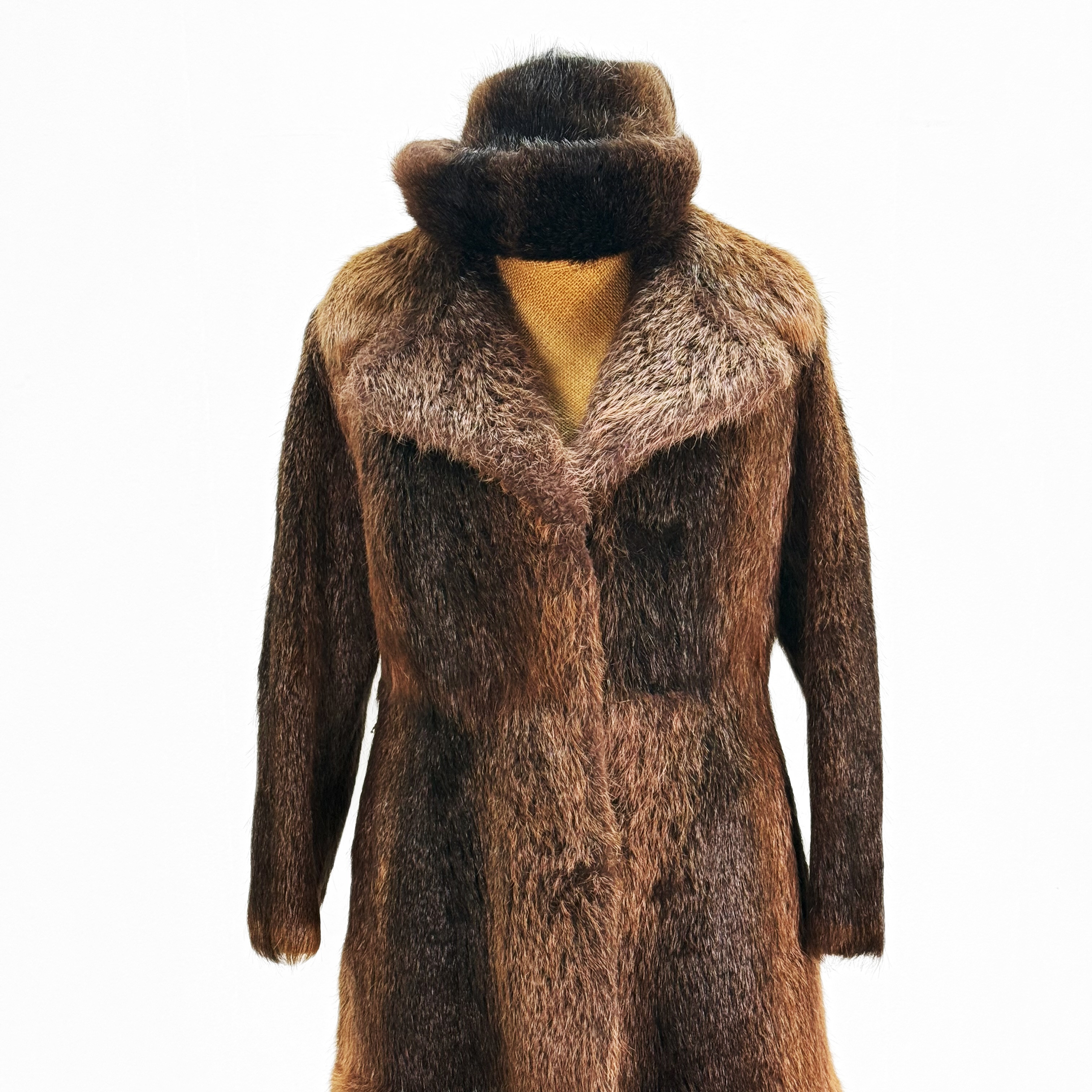 PÄLSKAPPA, med tillhörande mössa - Pälsnytt Tranås Sweden.