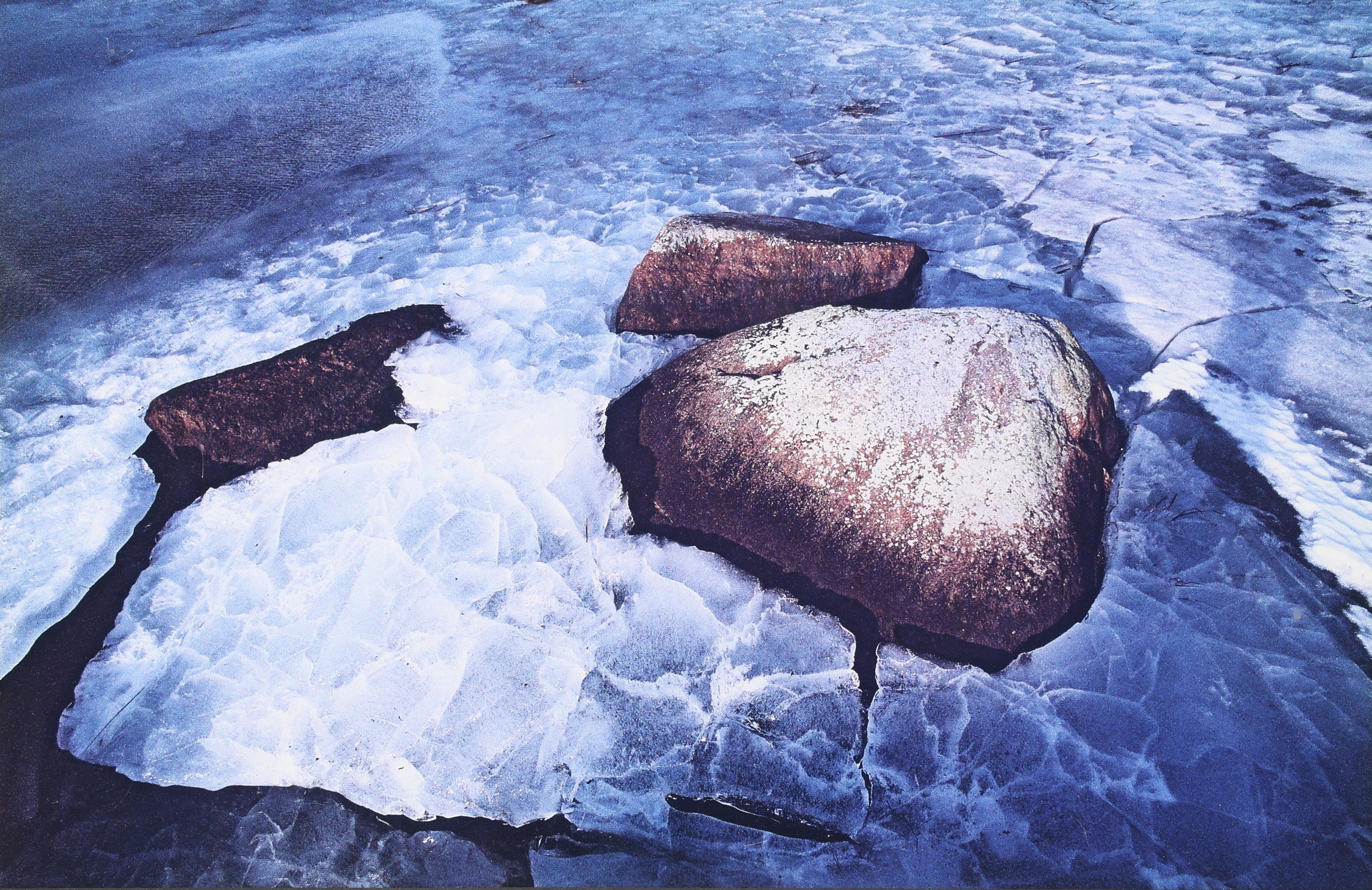 GUNNAR LUNDQVIST. Fotokonst, signerad på passepartout.