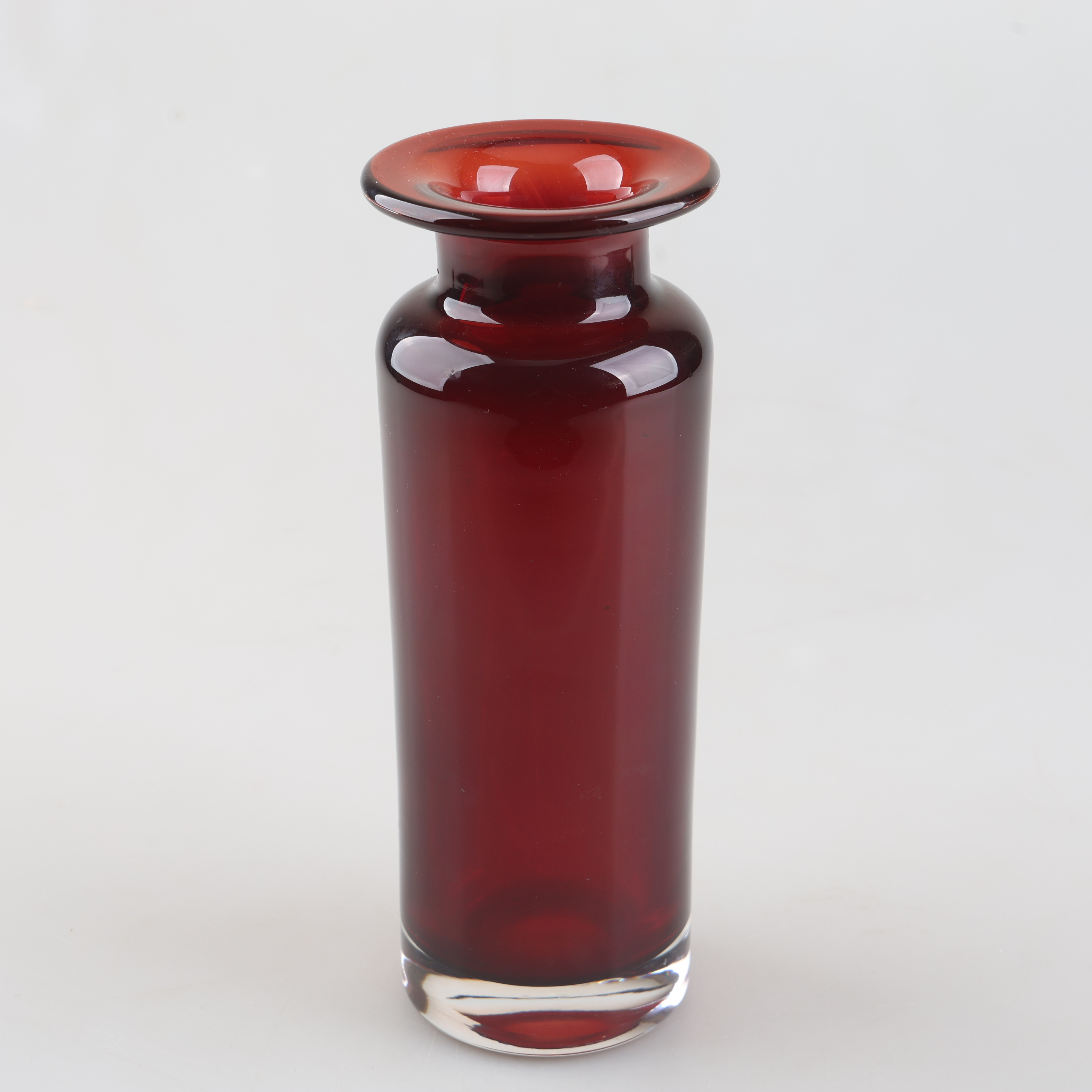 BENGT EDENFALK. Vas, Skruf glasbruk, signerad. 1900-talets mittendel.