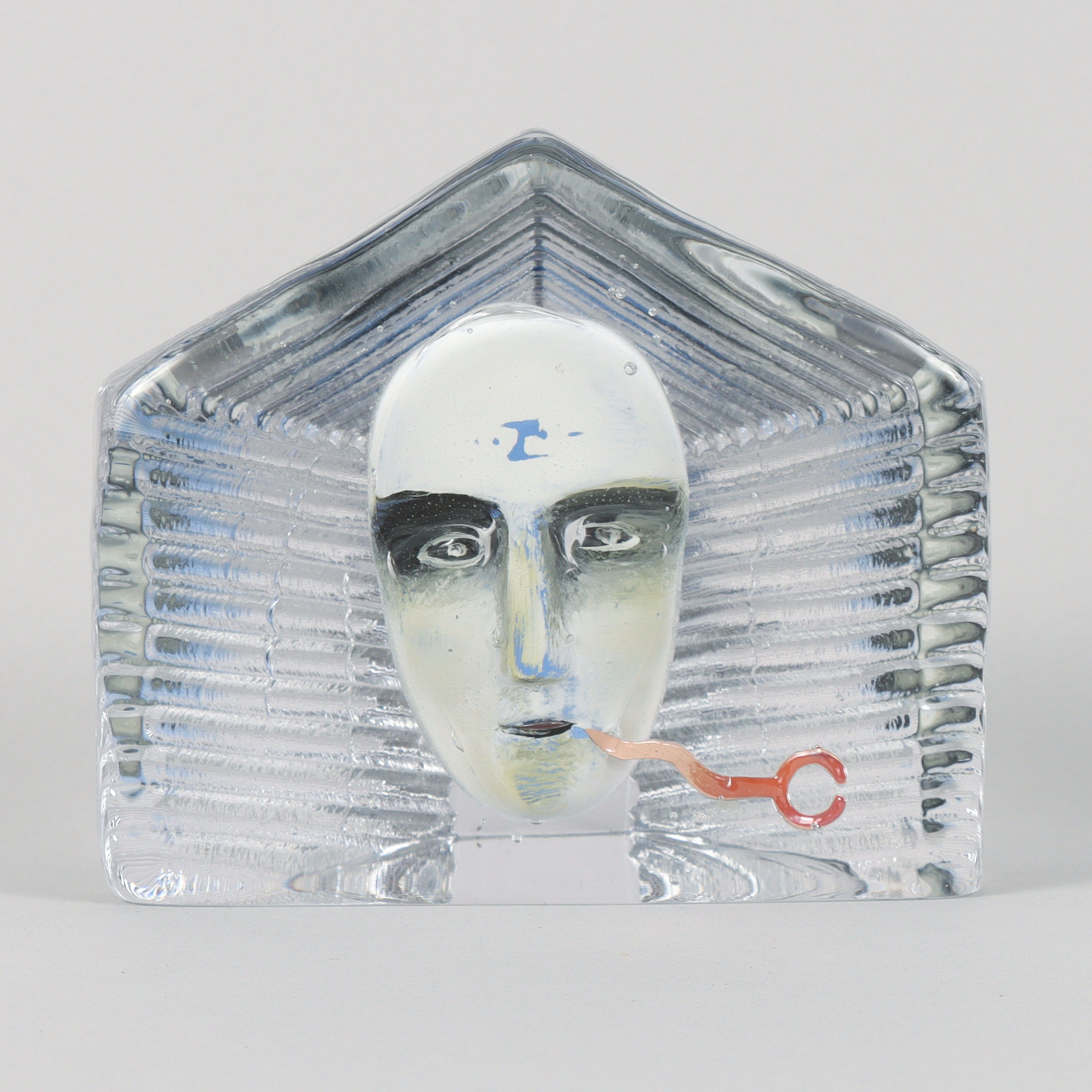 BERTIL VALLIEN. Skulptur, signerad 8BV AAT 98900 2/1000, Kosta Boda Atelier, B Vallien.