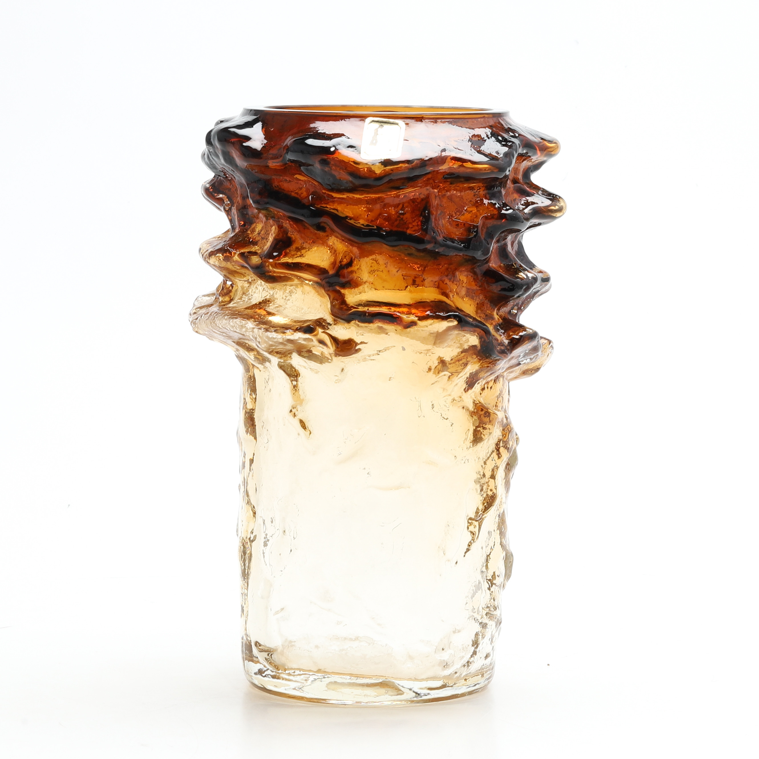 KAI BLOMQVIST. VAS, glas, Kumela, Rihimäki, Finland, signerad.