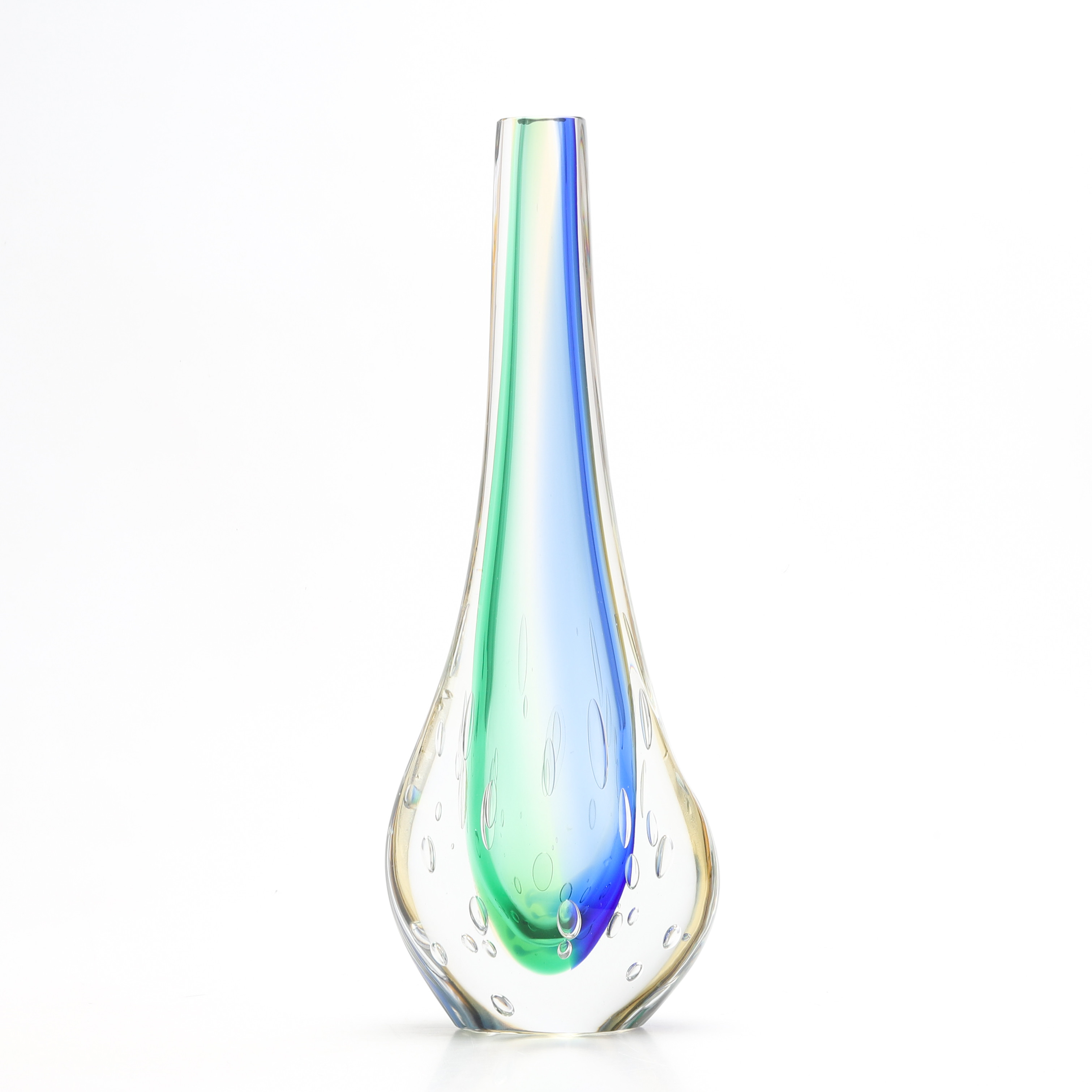 VAS, glas, Murano, Italien 1900-talets andra hälft.