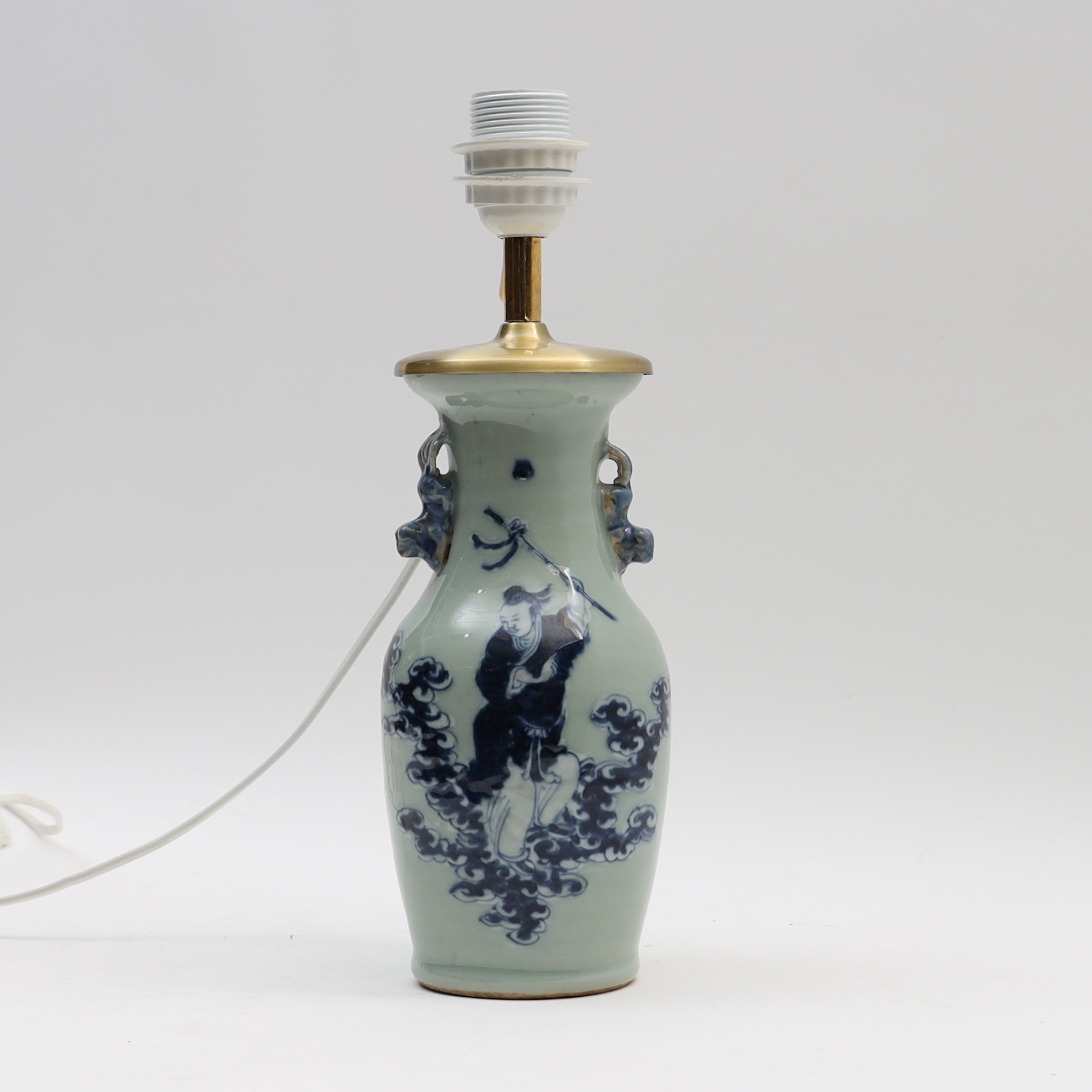 BORDSLAMPA, Kina 1800-tal.