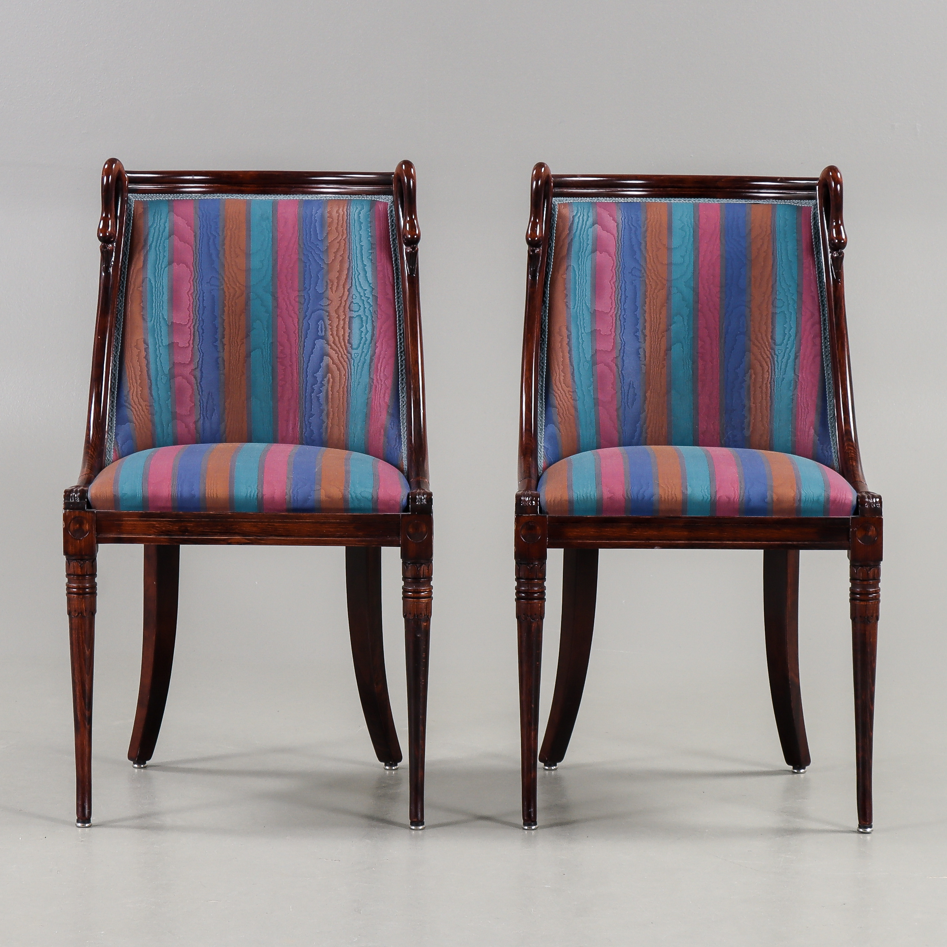 STOLAR 1 par, Empirestil, 1900-talets andra hälft.