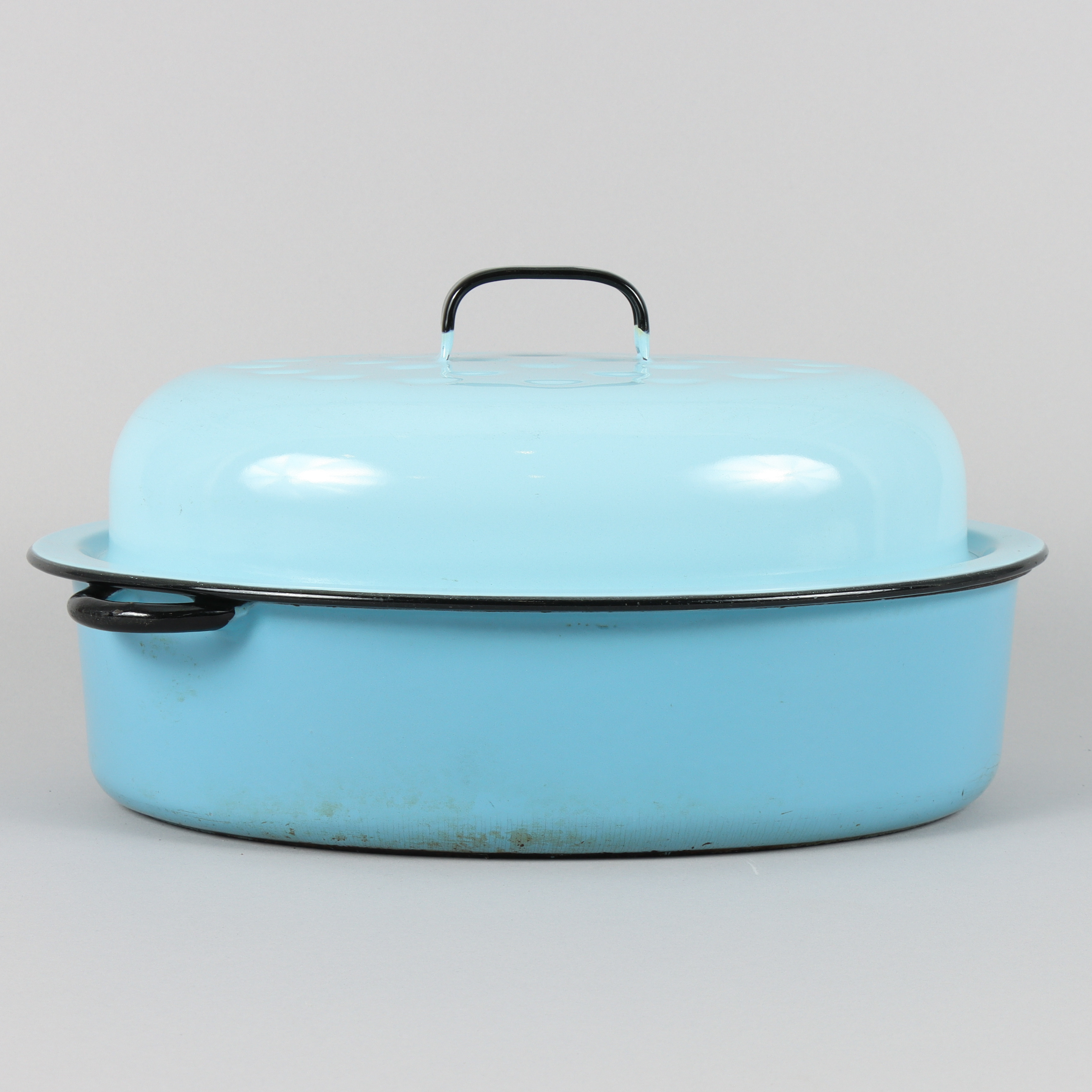 STEKGRYTA emaljerat gjutjärn, Kockums 4 liter.