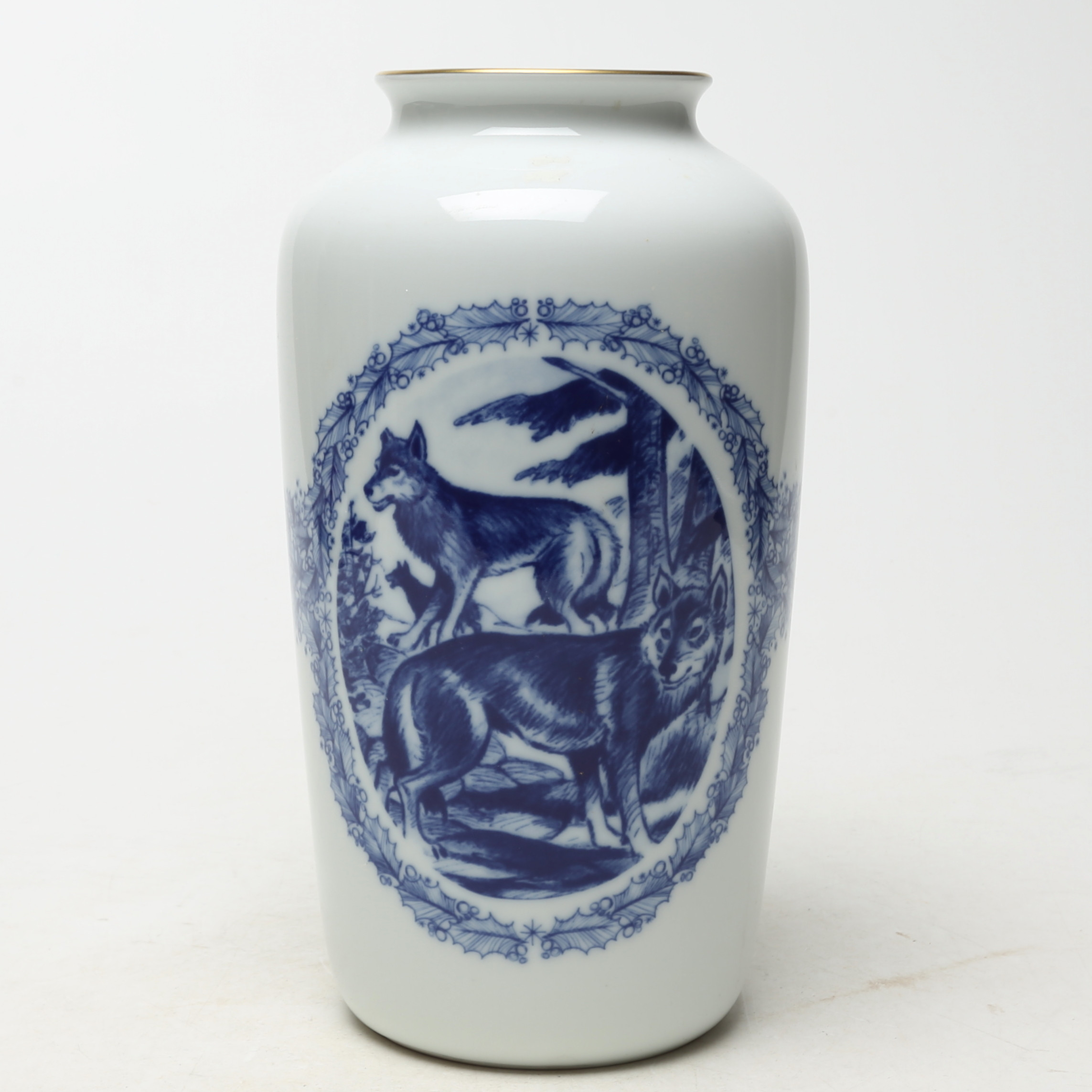 VAS, porslin, Svensk Jul, Julvas, 1977.