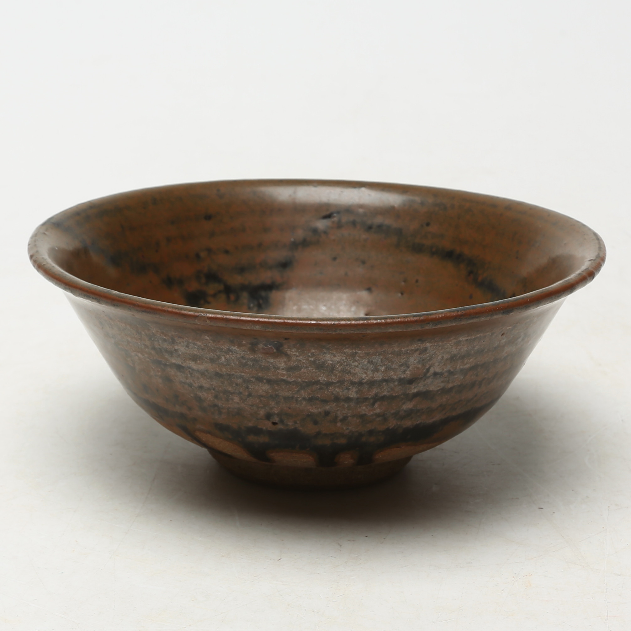 SKÅL, keramik, delvis glaserad, sannolikt Kina, antik.
