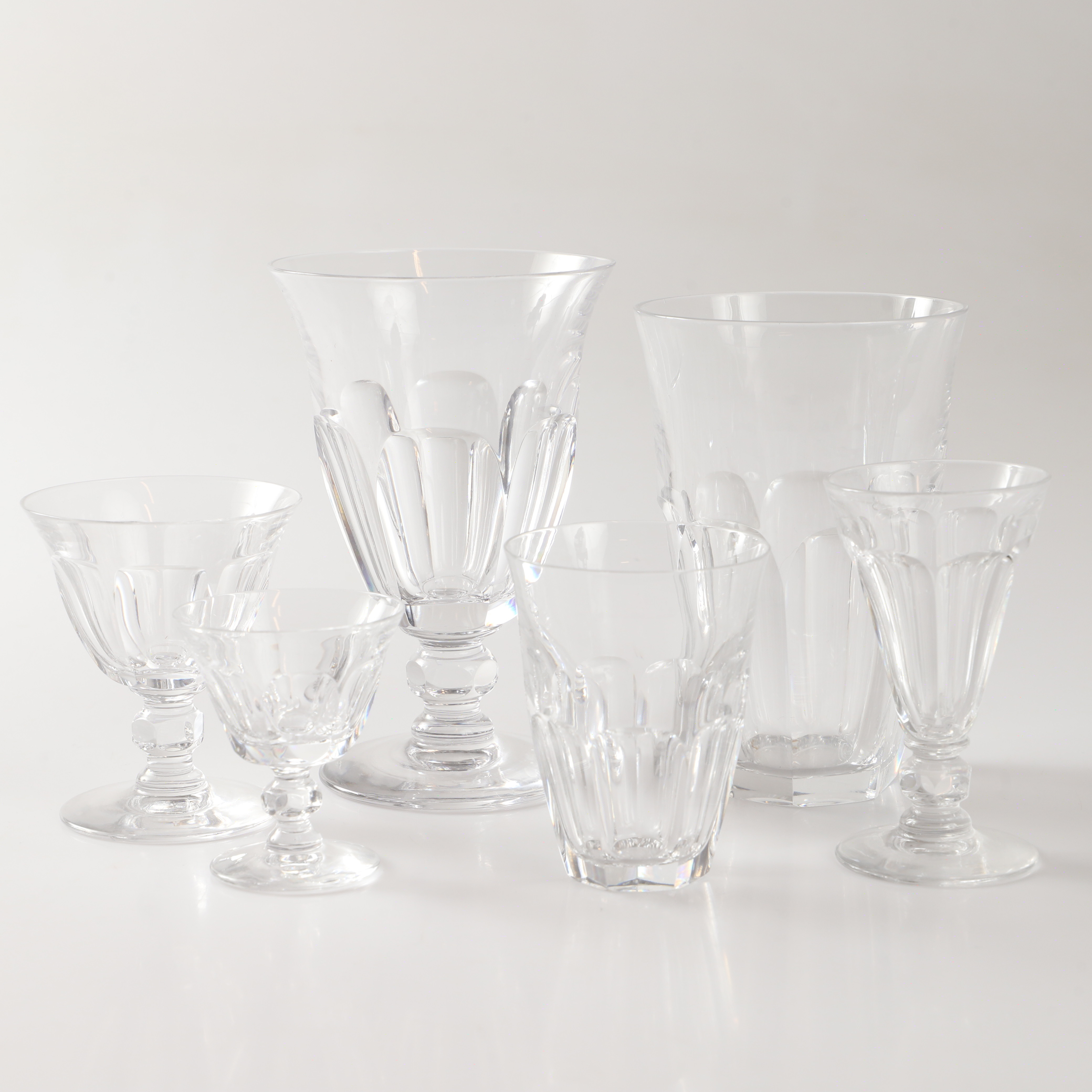 ELIS BERGH. Glasservis, 53 delar, "Berg", Kosta Boda.