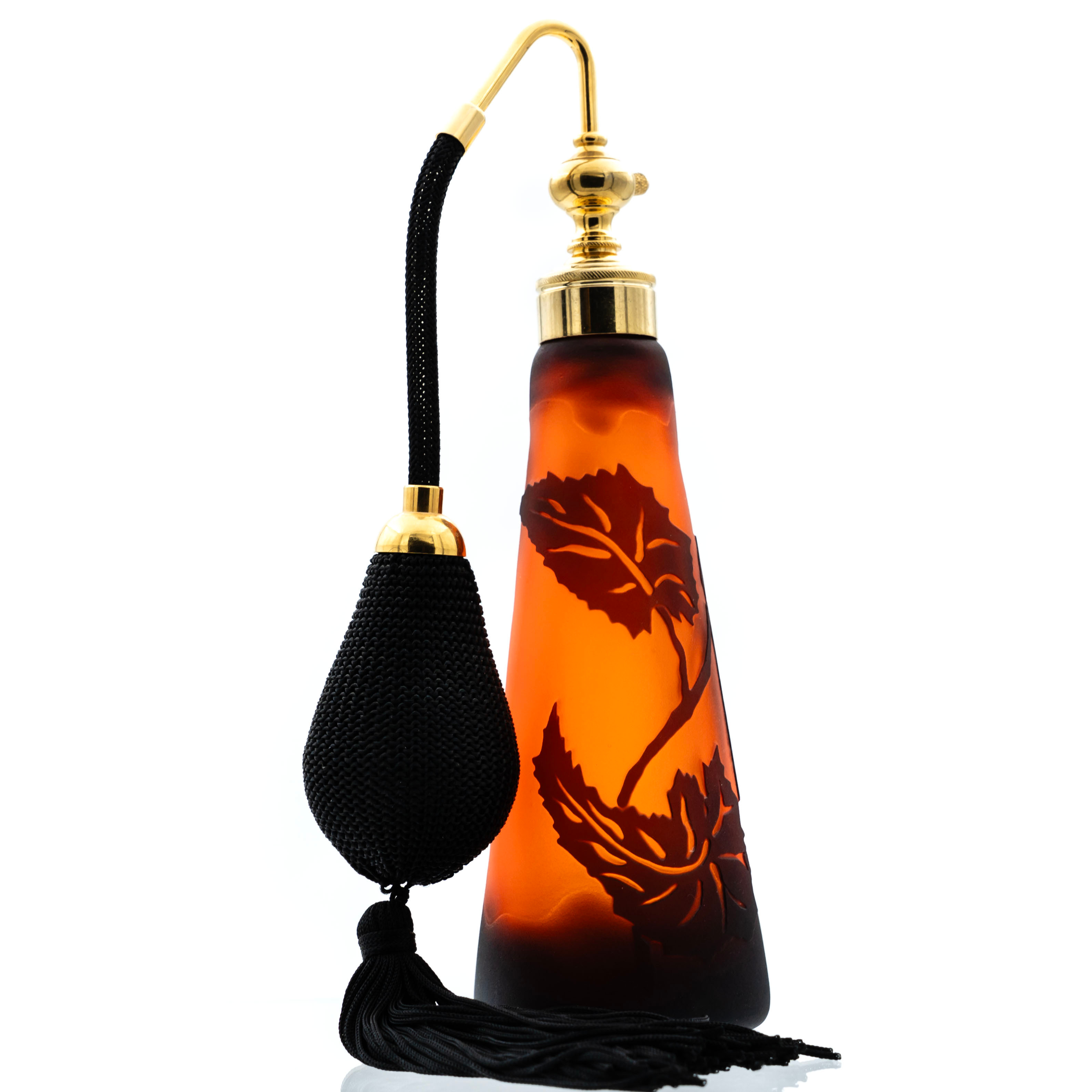 PARFYMFLASKA. Art Nouveau, Frankrike 1900-tal.