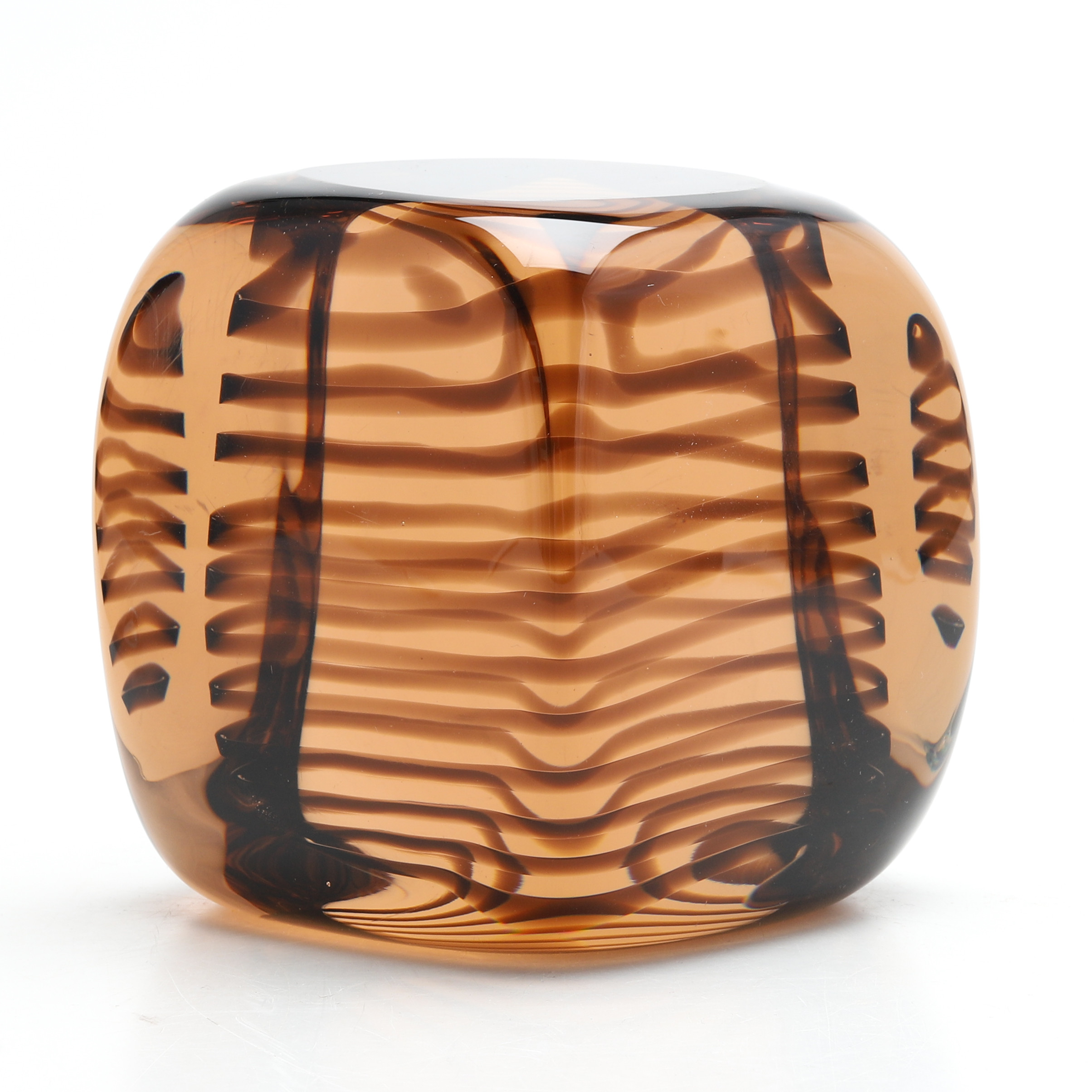 BREVPRESS, glas, Vincenzo Nason, Murano, Italien 1900-talets slut.