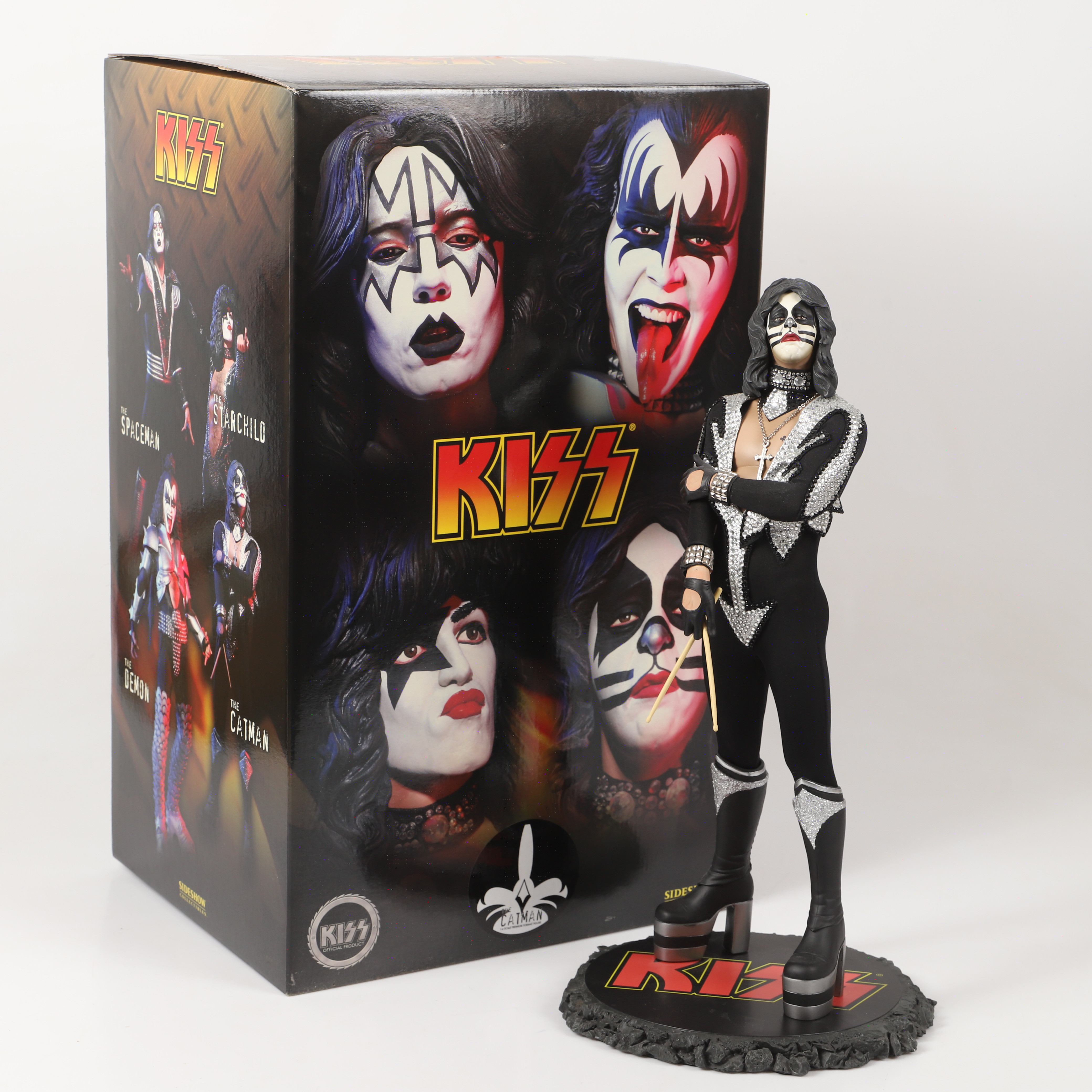 KISS, samlarfigur, "The Catman", limited edition, Sideshow Collectibles.