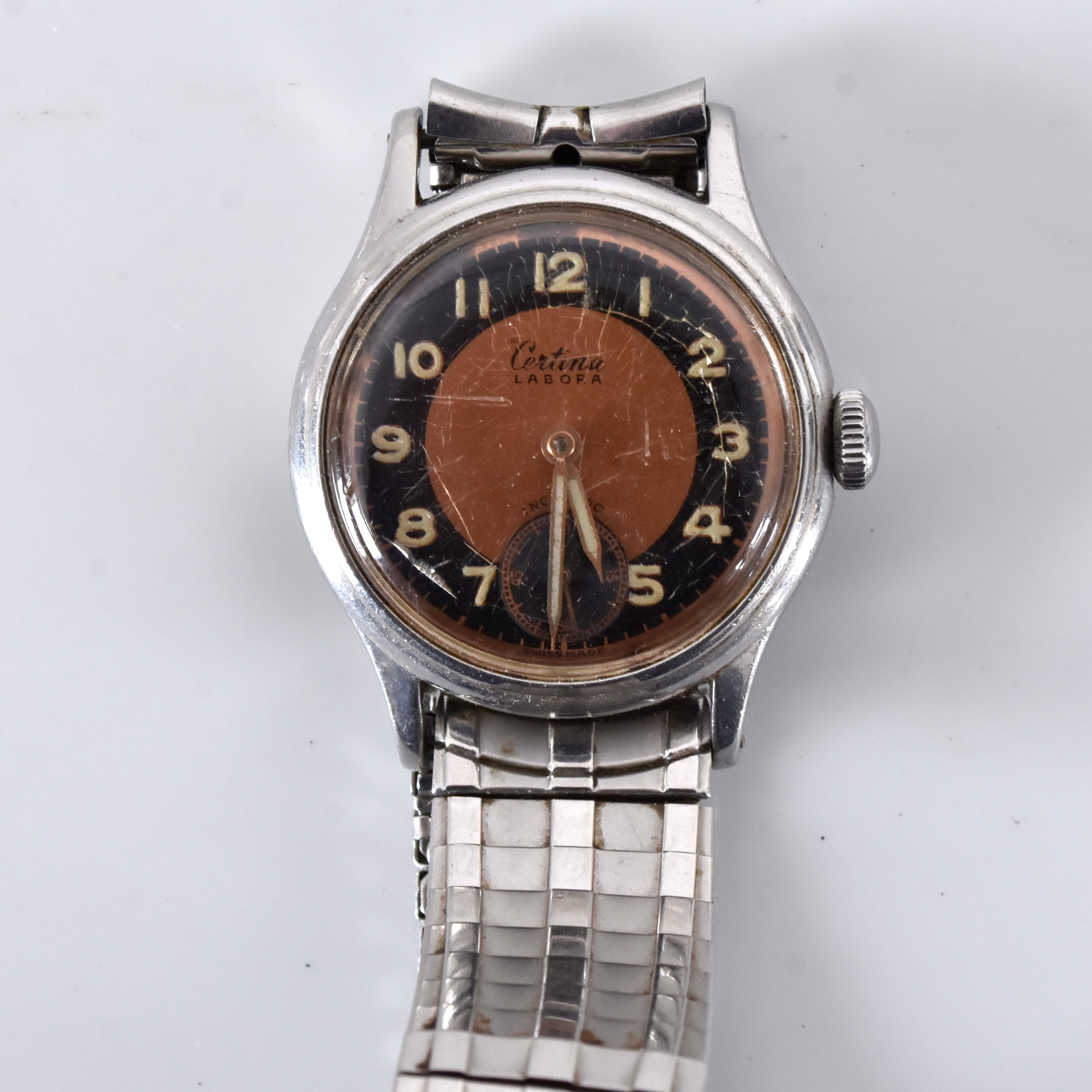 HERRARMBANDSUR, Certina Labora, ca 1950-tal.