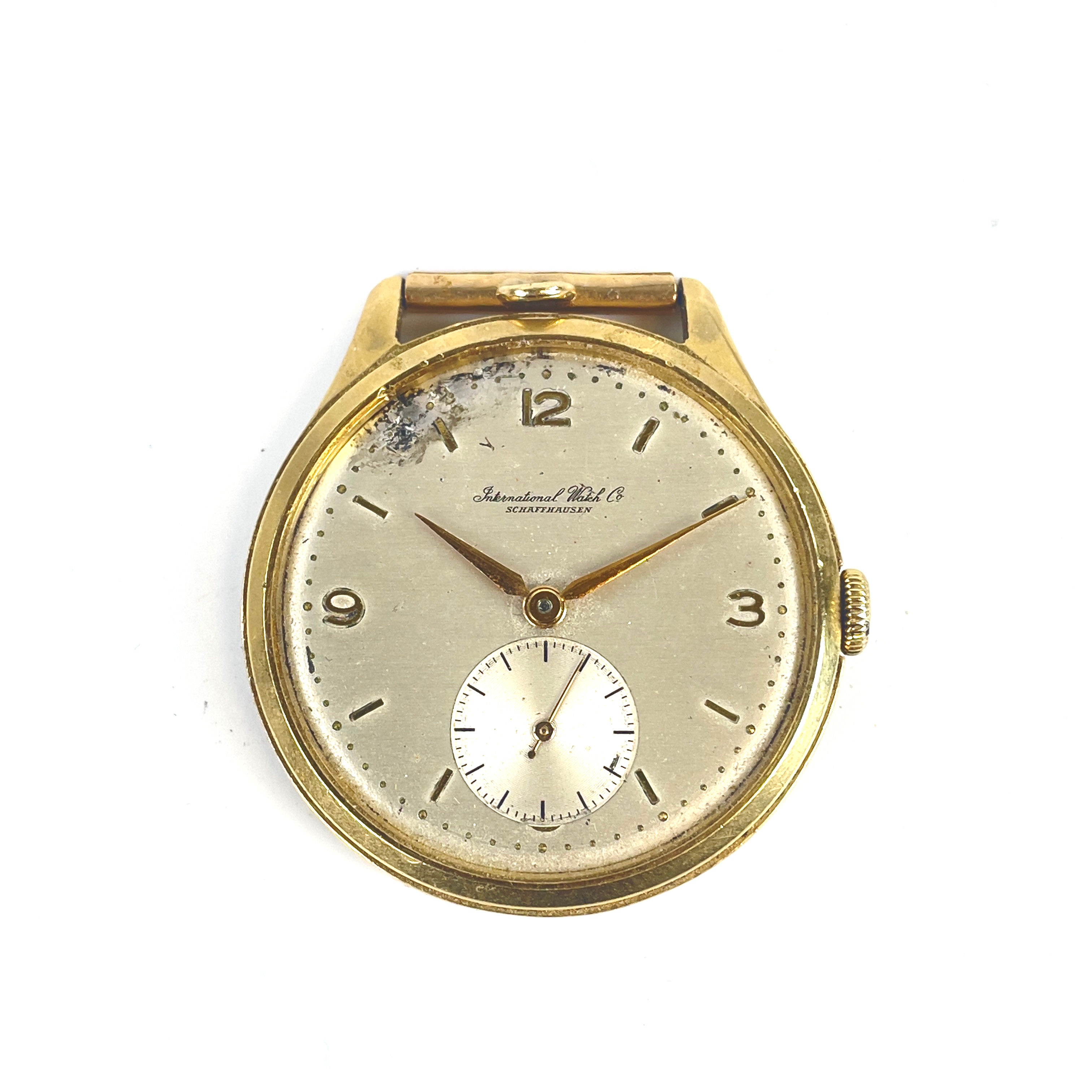 HÄNGUR, International Watch Company IWC, Schaffhausen, 18K guld, 1950-tal.