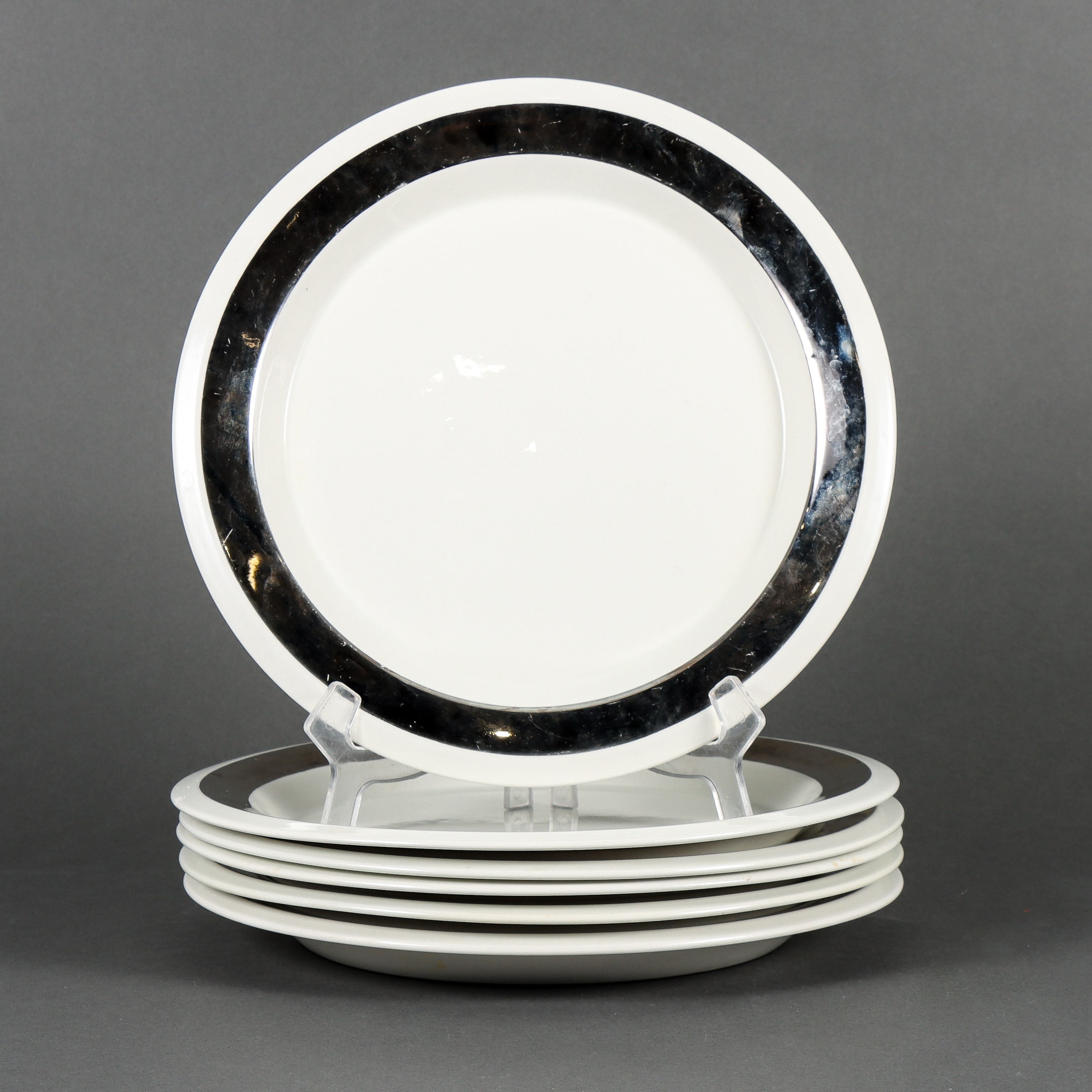 MATTALLRIKAR 6 stycken, Arabia, Platina.