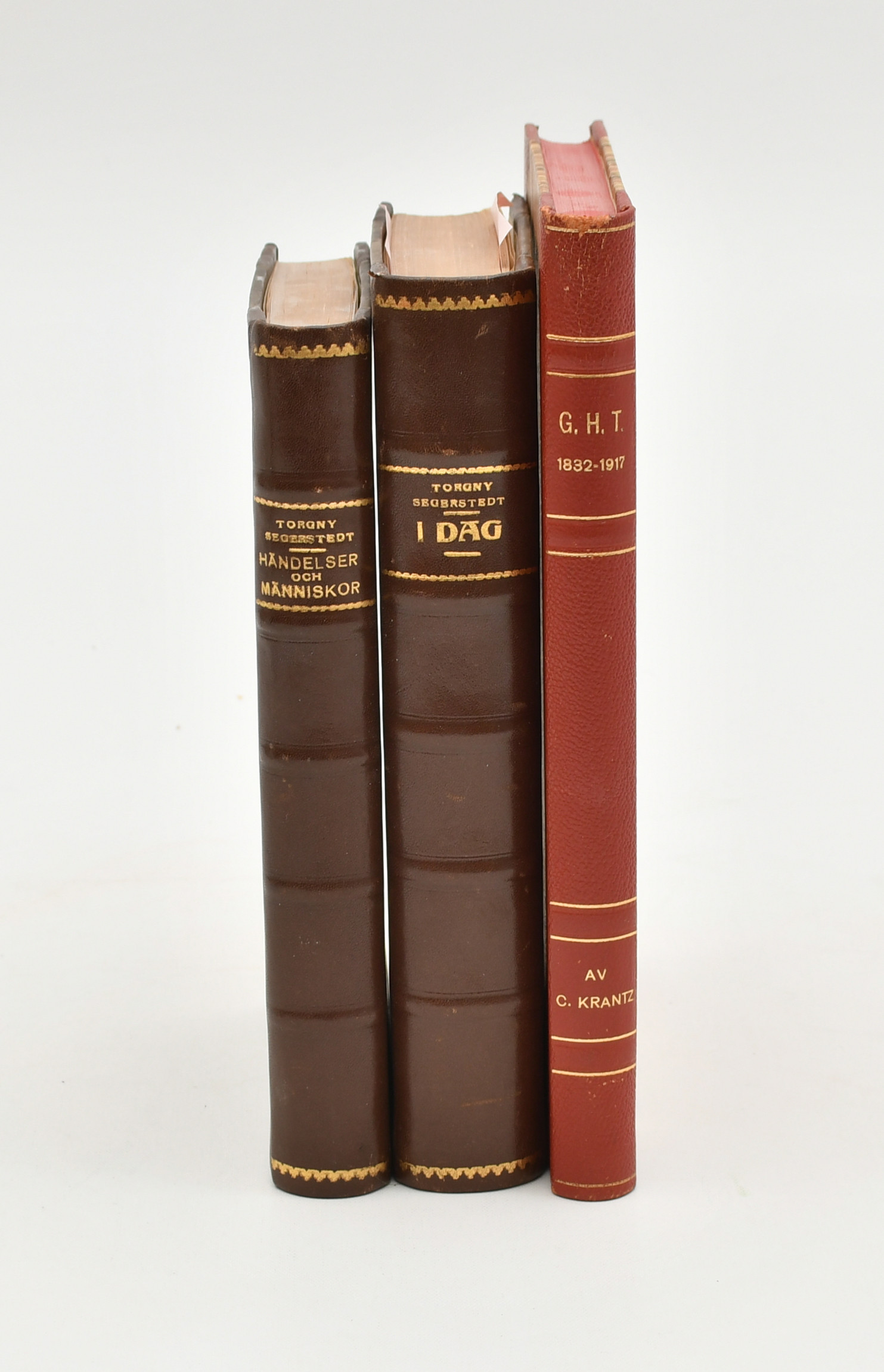 GHT, Torgny Segerstedt & Claes Krantz. 3 Volymer.