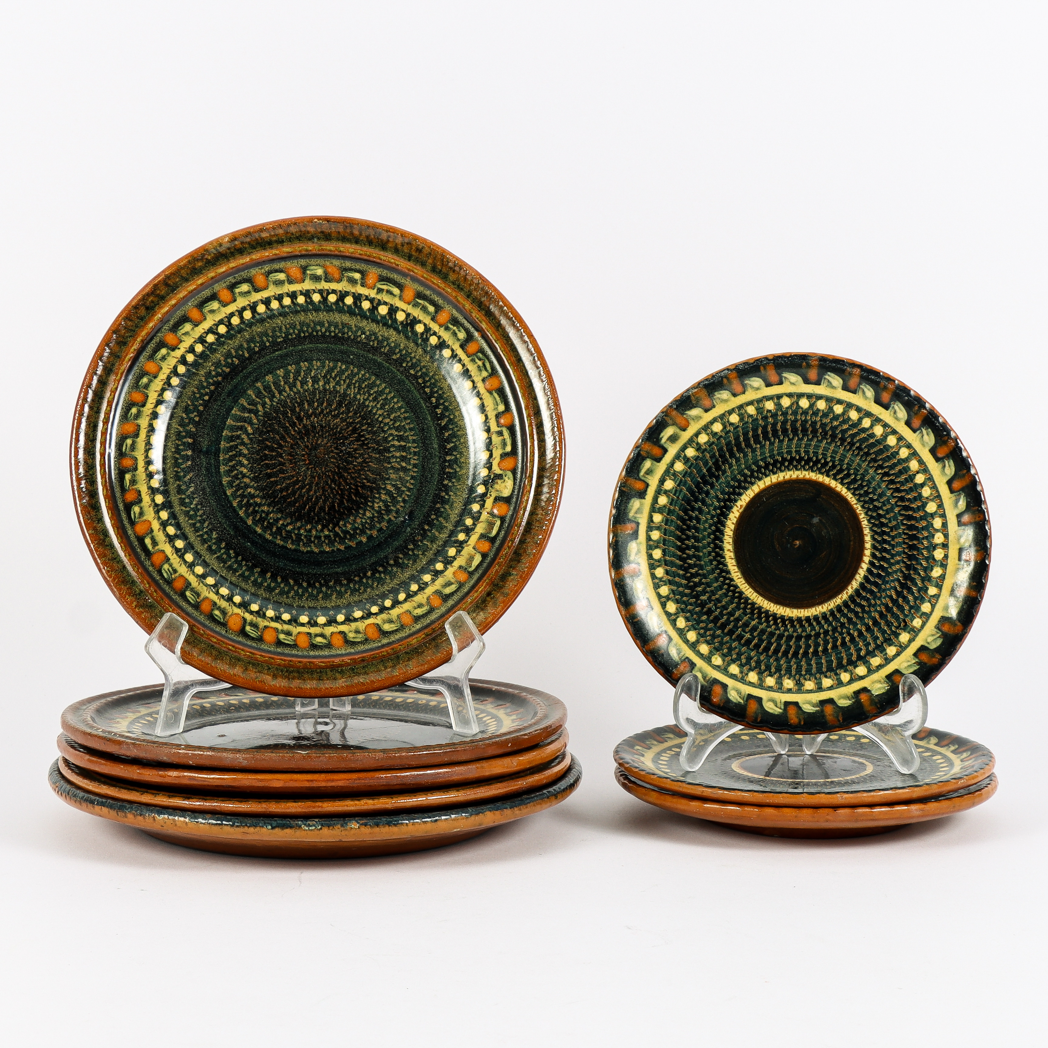 KERAMIK 8 delar, Nils Persson Arvika.