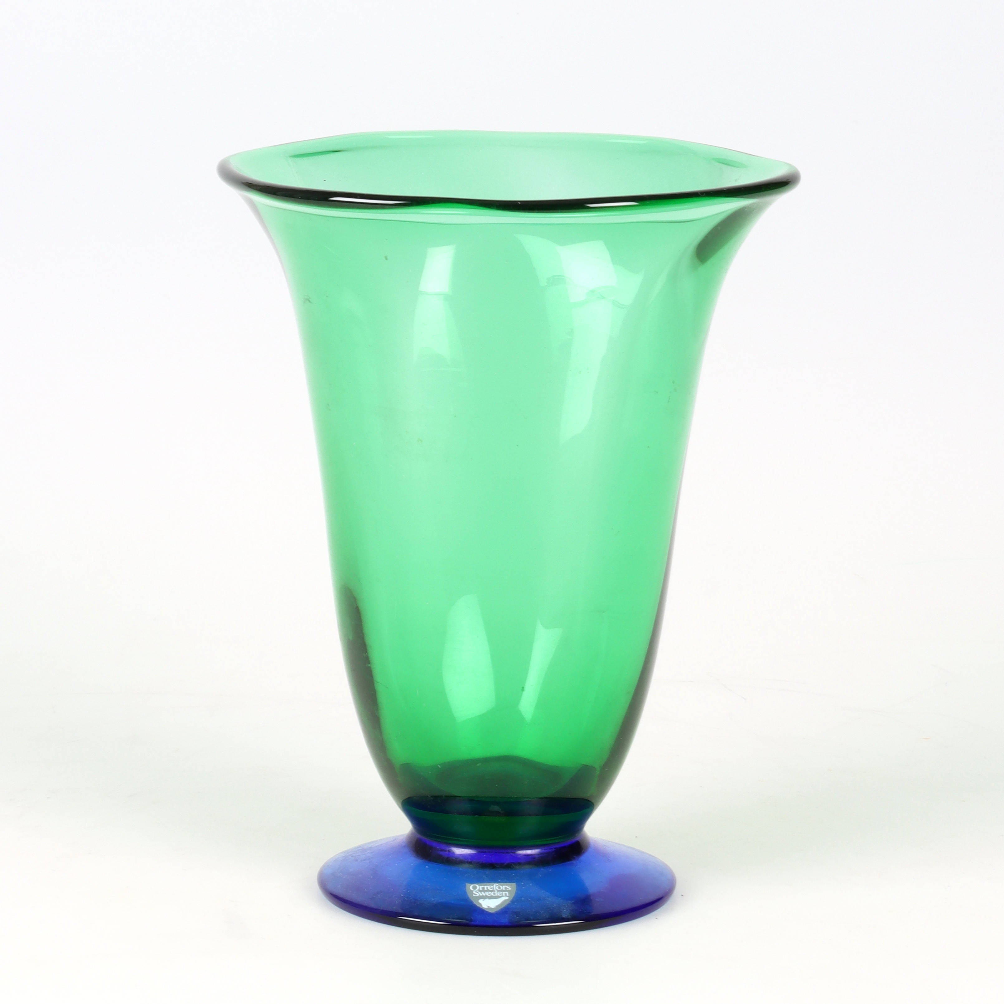 ERIKA LAGERBIELKE. Vas, glas, Orrefors. 1900-tal.