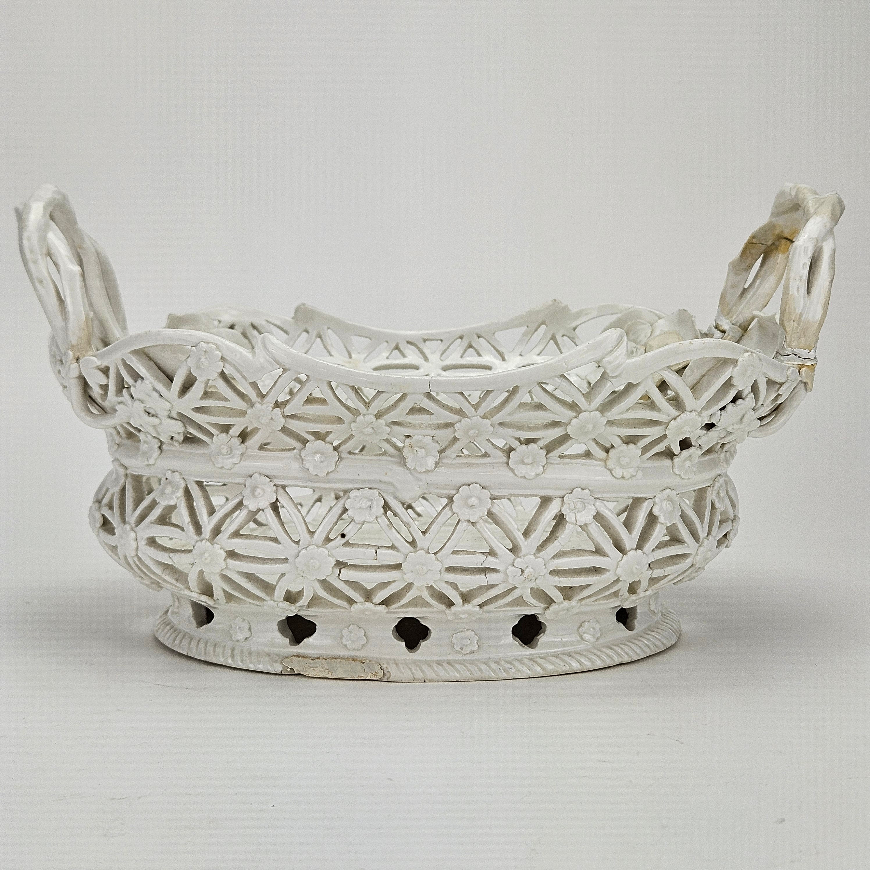 KORG/SKÅL, keramik, rokoko, Höchst, Tyskland, 1700-tal.