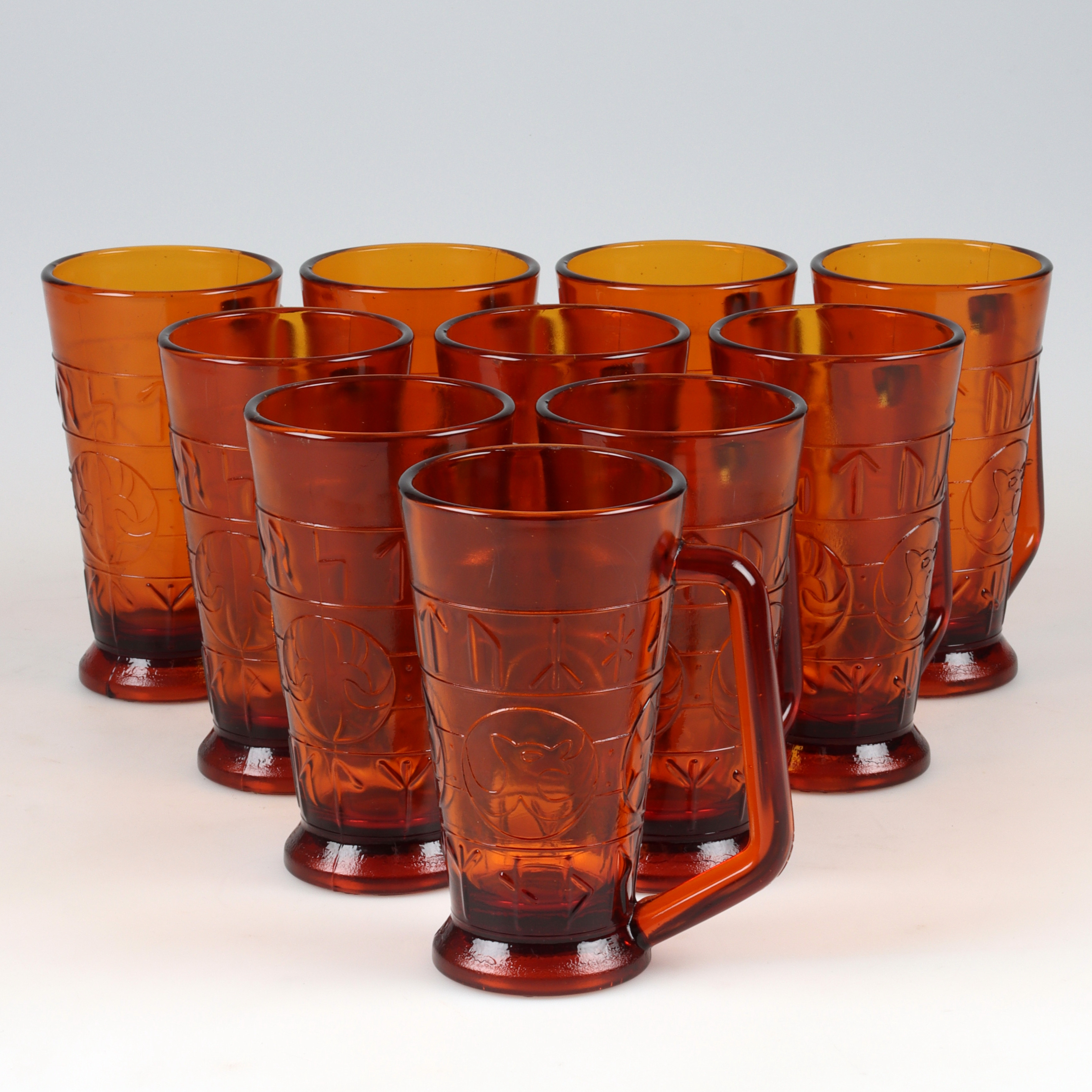 VIKTOR BERNDT. Ölglas, "Viking", glas, Flygsfors.