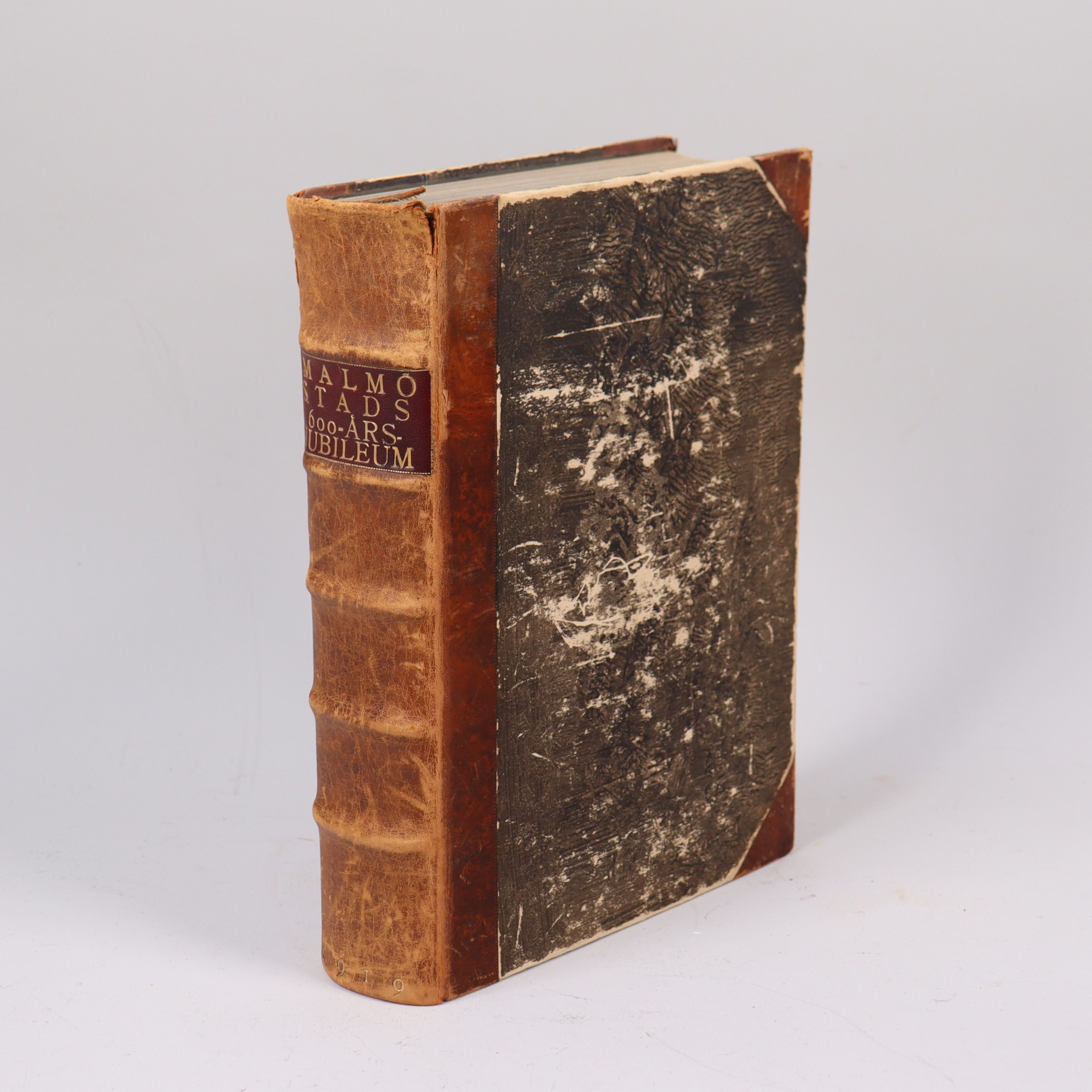 BOK, Malmö Stads 600 årsjubileum, stadsarkivarie A.U. Isberg 1919.