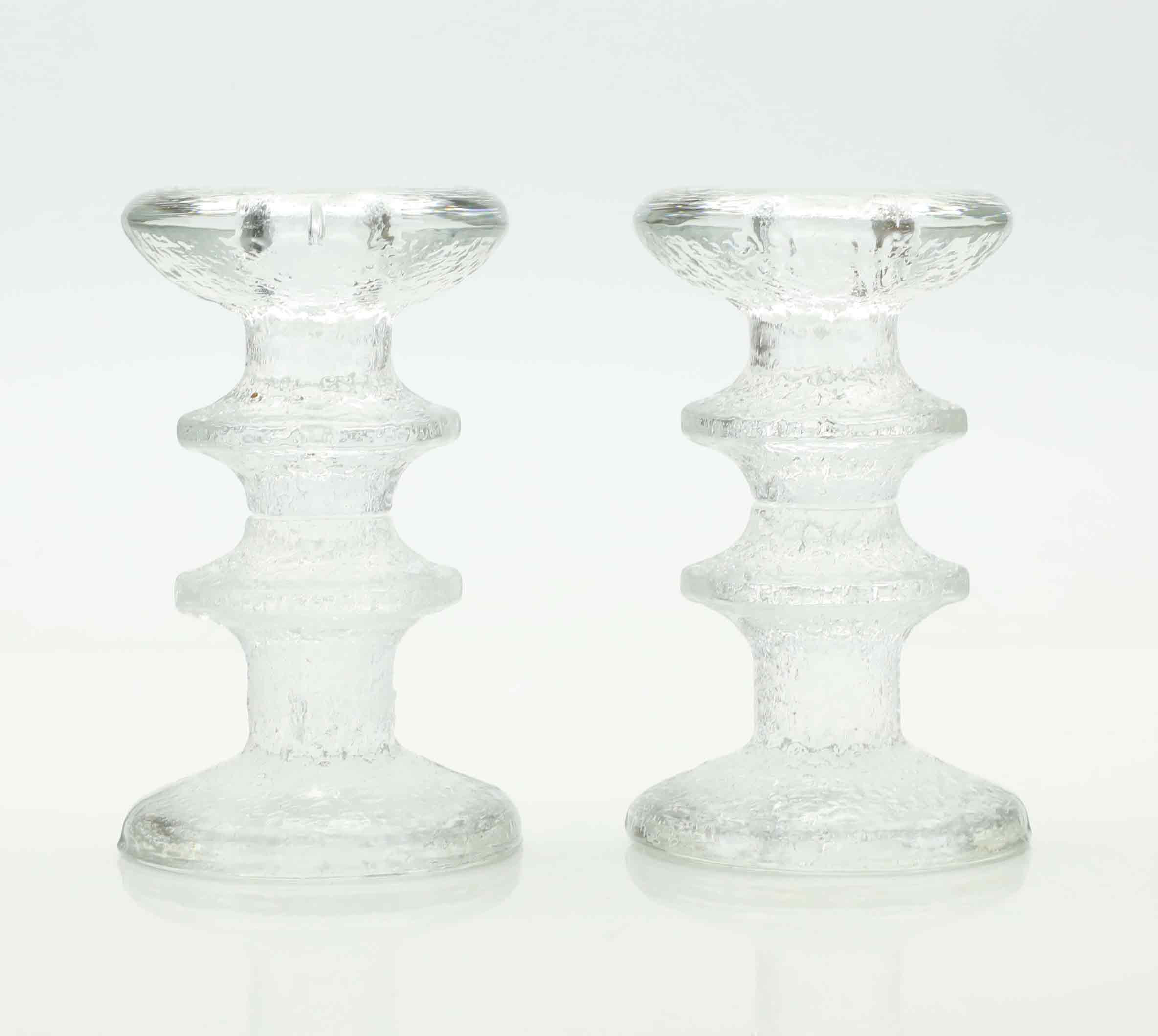 TAPIO WIRKKALA. Ljusstakar, ett par, "Festivo" Iittala.