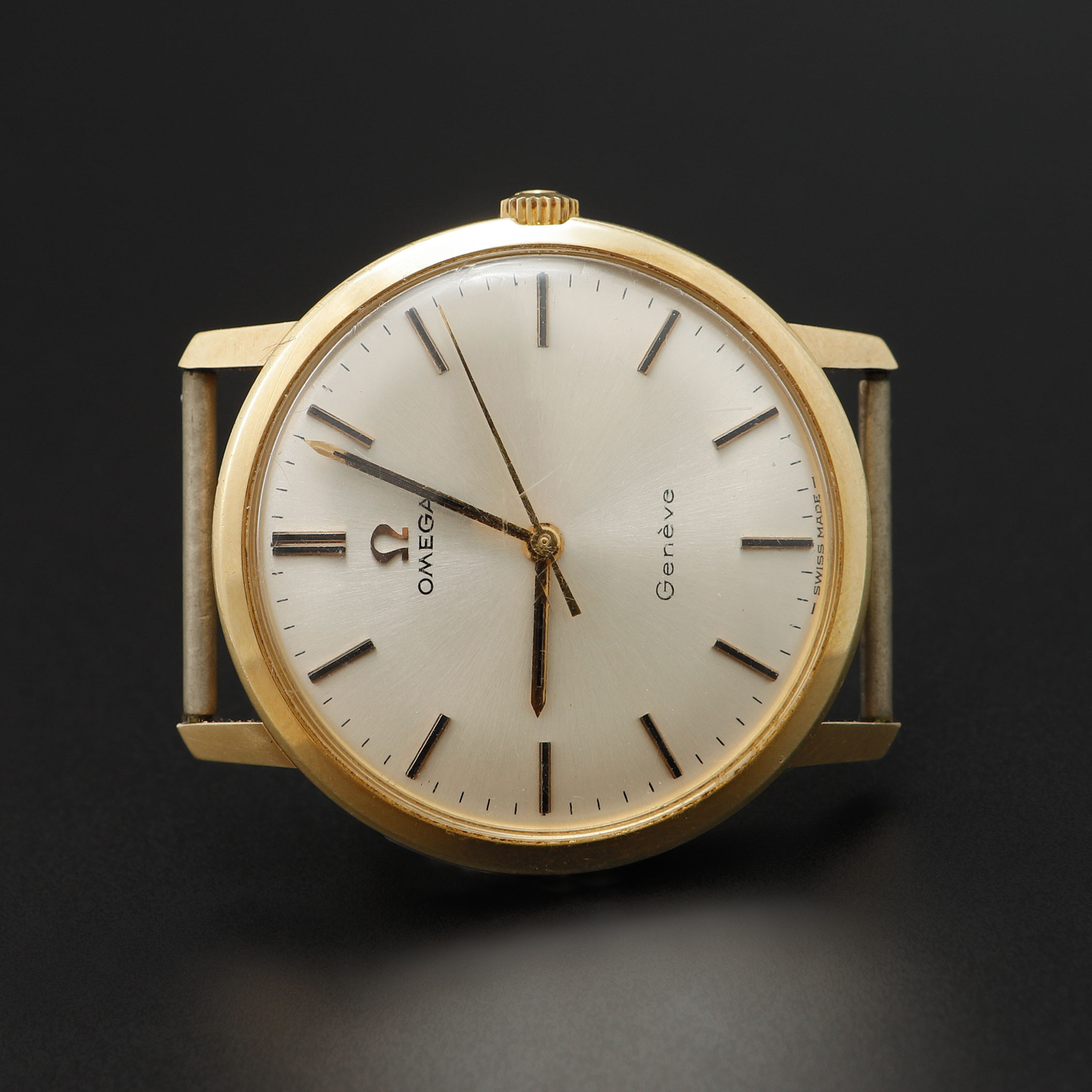 ARMBANDSUR, Omega, Genève, 14k guld, manuell, ca 1968.