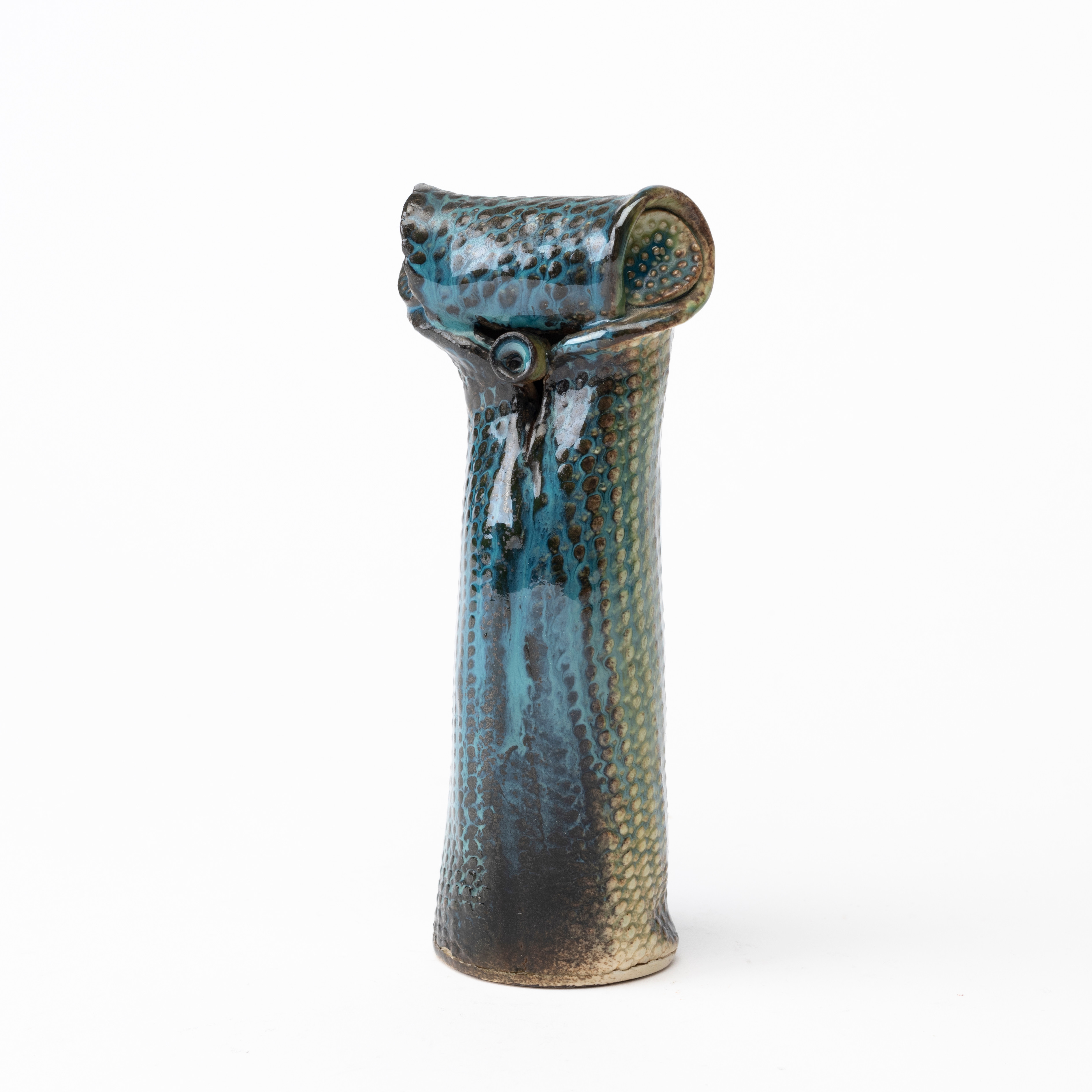 BENGT BERGLUND. Skulptur, Gustavsberg, glaserat stengods, signerad.