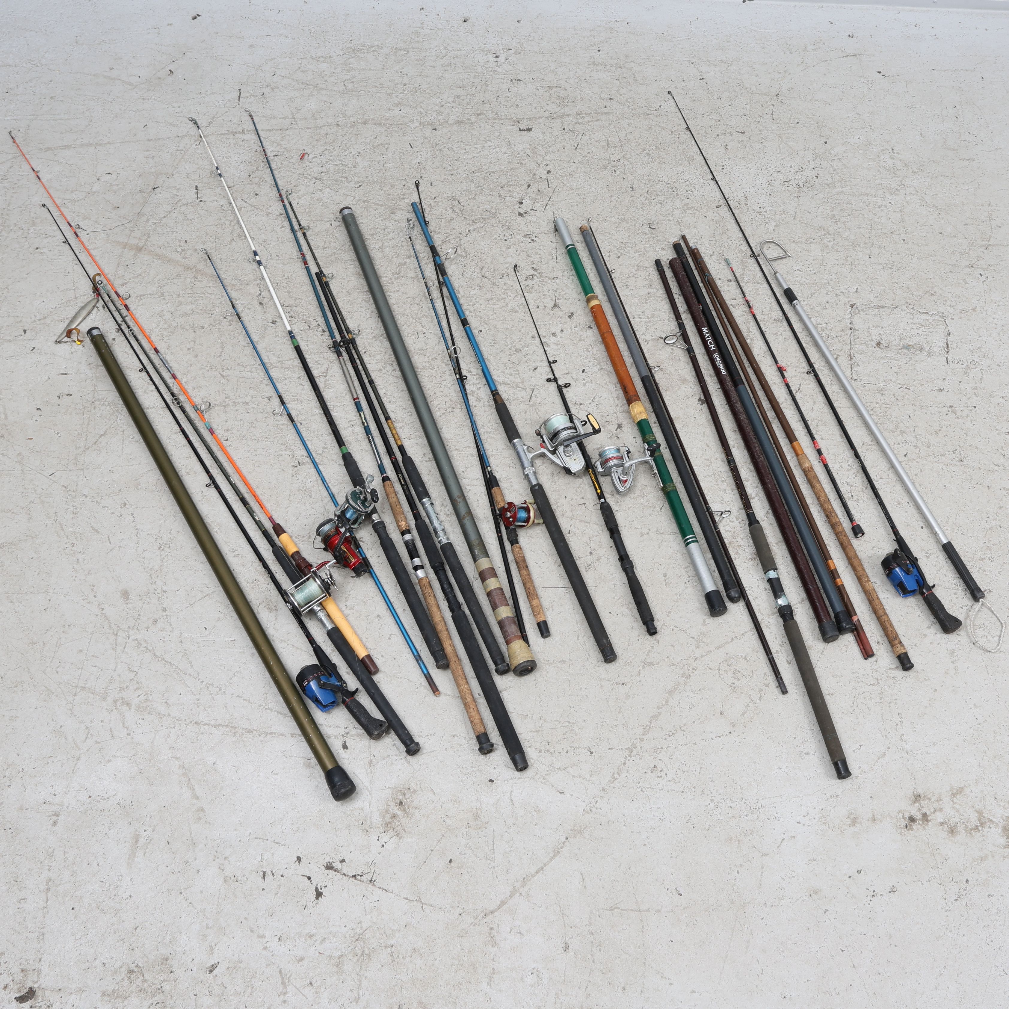 FISKESPÖN, metspön, parti, kompletta/reservdelar.