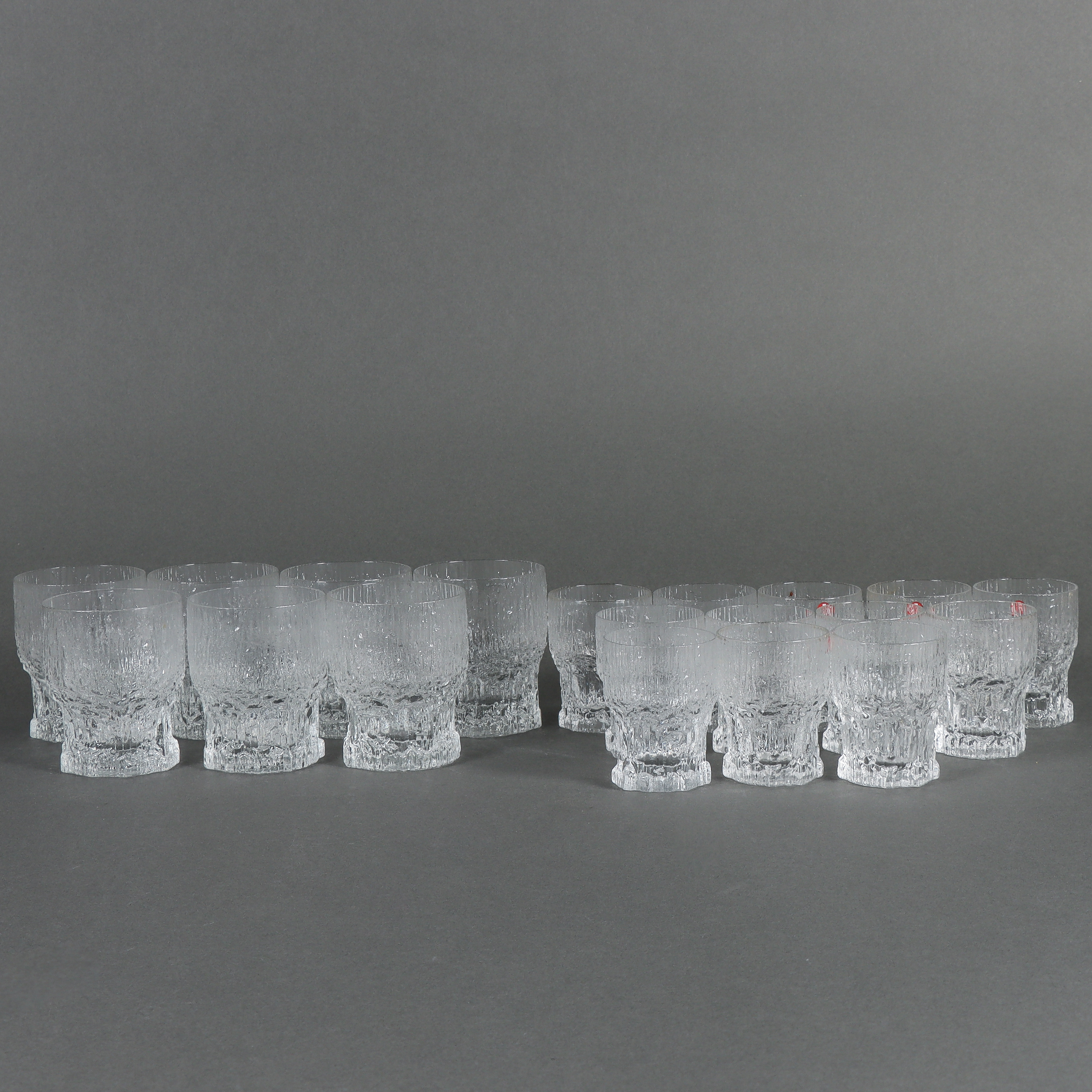 TAPIO WIRKKALA. Servisglas, Iittala Aslak.