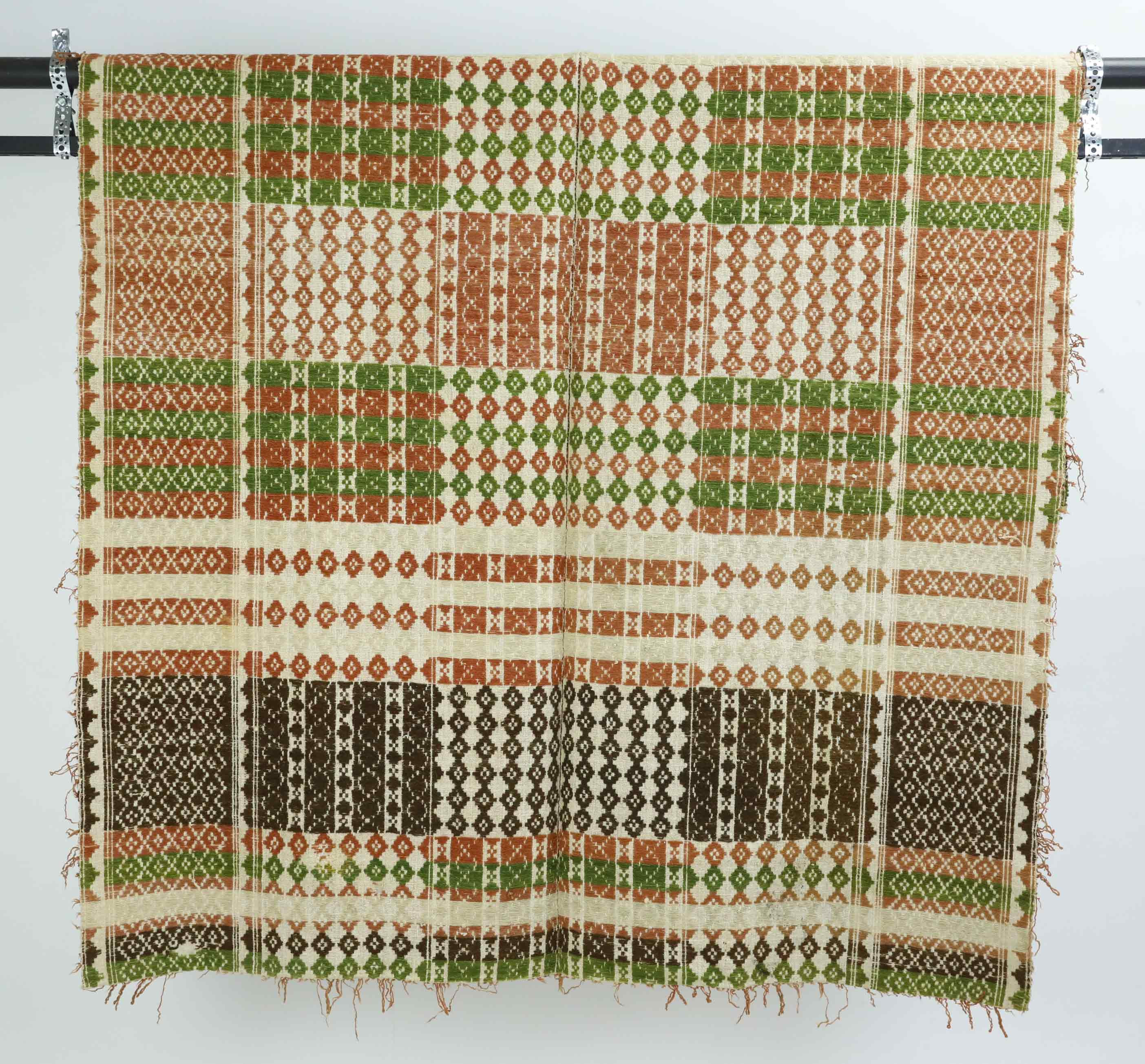 TEXTILIER, 2 st vävar, allmoge, Hälsingland 1900-tal.