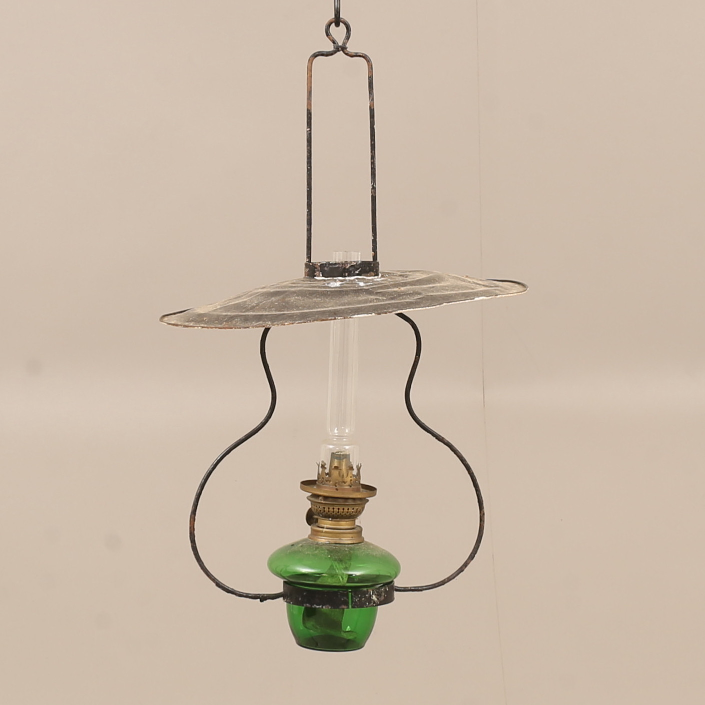 TAKFOTOGENLAMPA, metall, glas, tidigt 1900-tal.