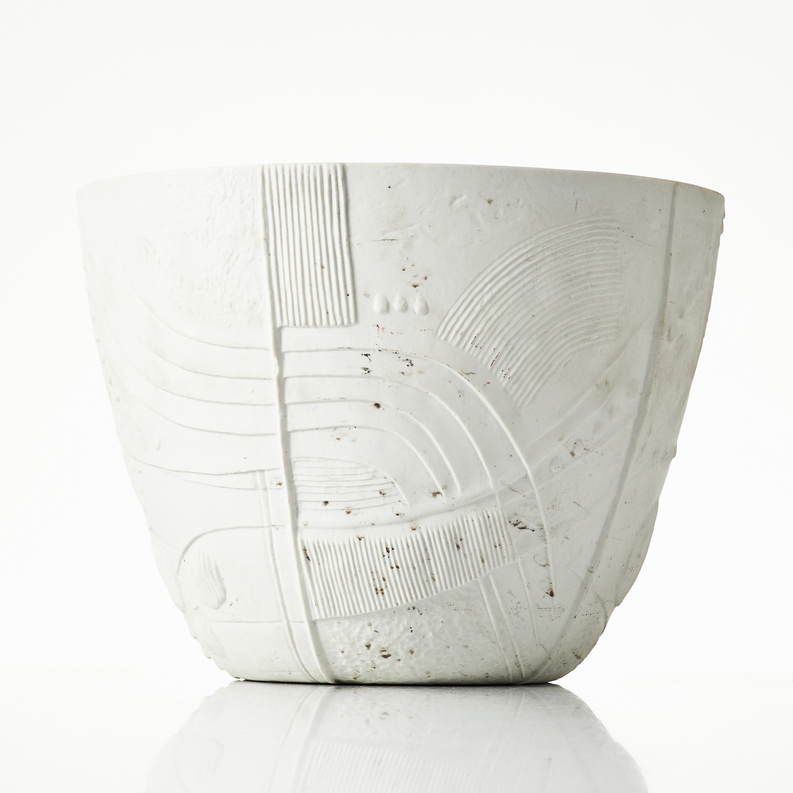 BERTIL VALLIEN. Kruka, Rörstrand, porslin, glaserad interiör, signerad.