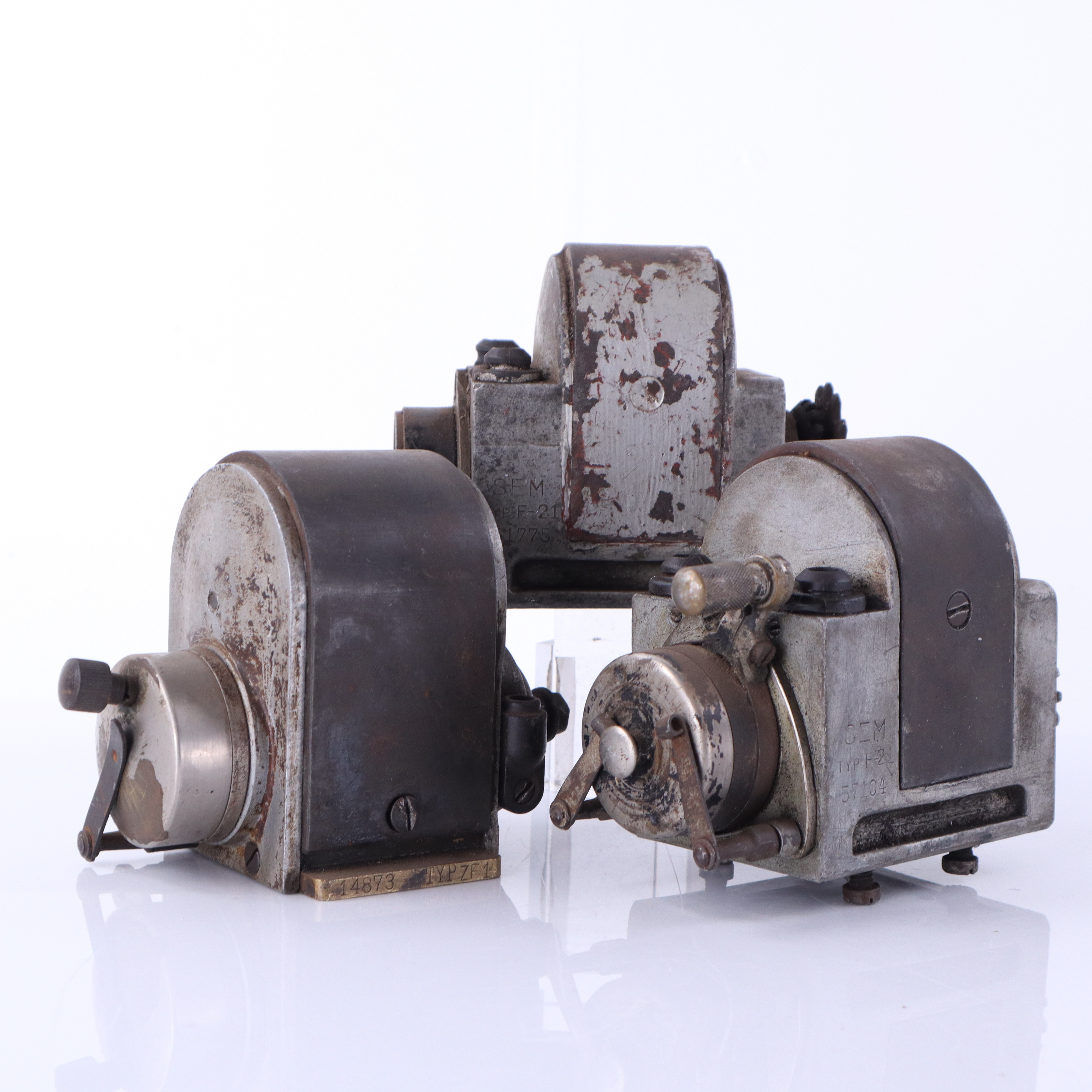SEM, magneter, 3 st, 1920-tal, Sverige.
