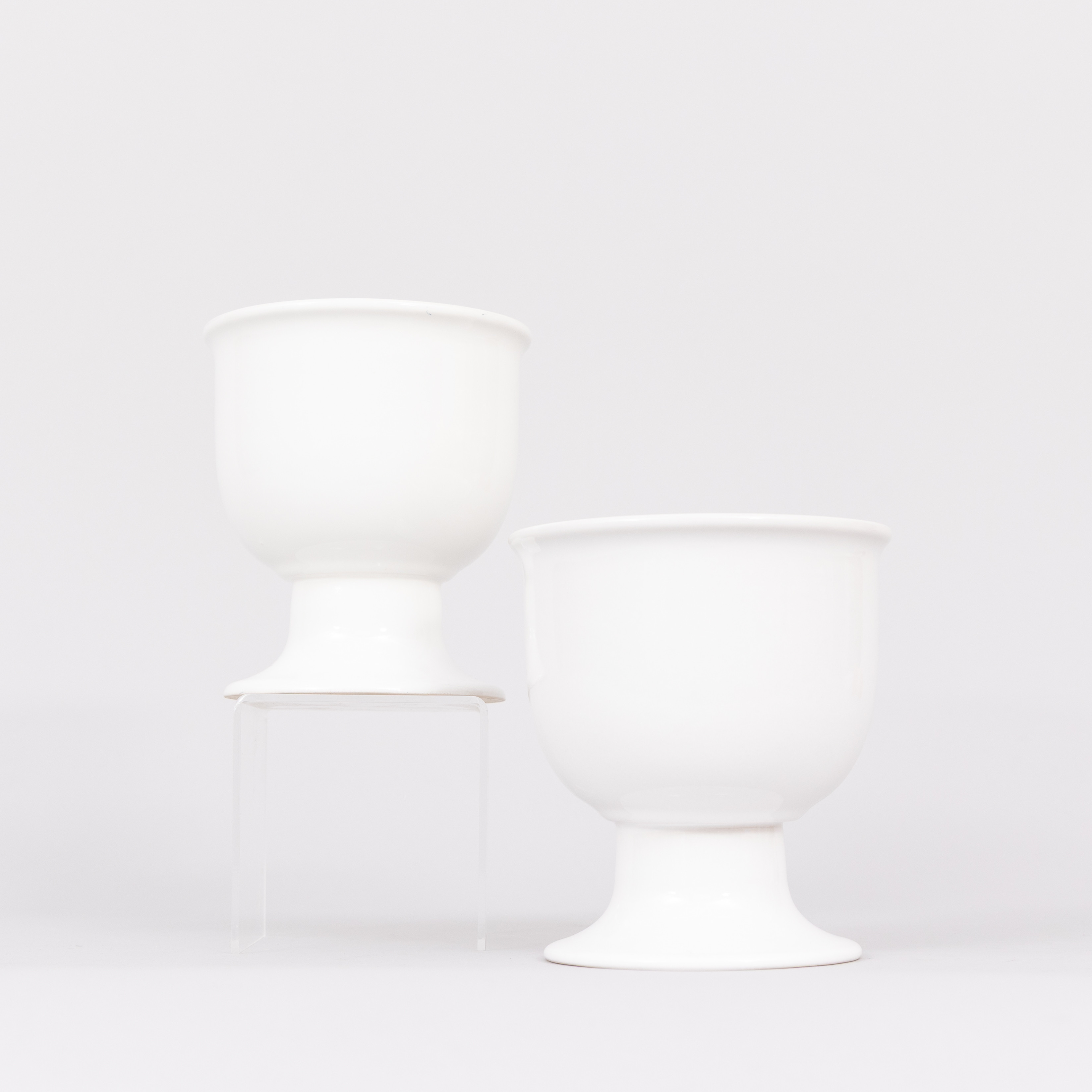 SIGNE PERSSON-MELIN. YTTERFODER/SKÅLAR, 'Multipot', 2 st, glaserat stengods, Höganäs.