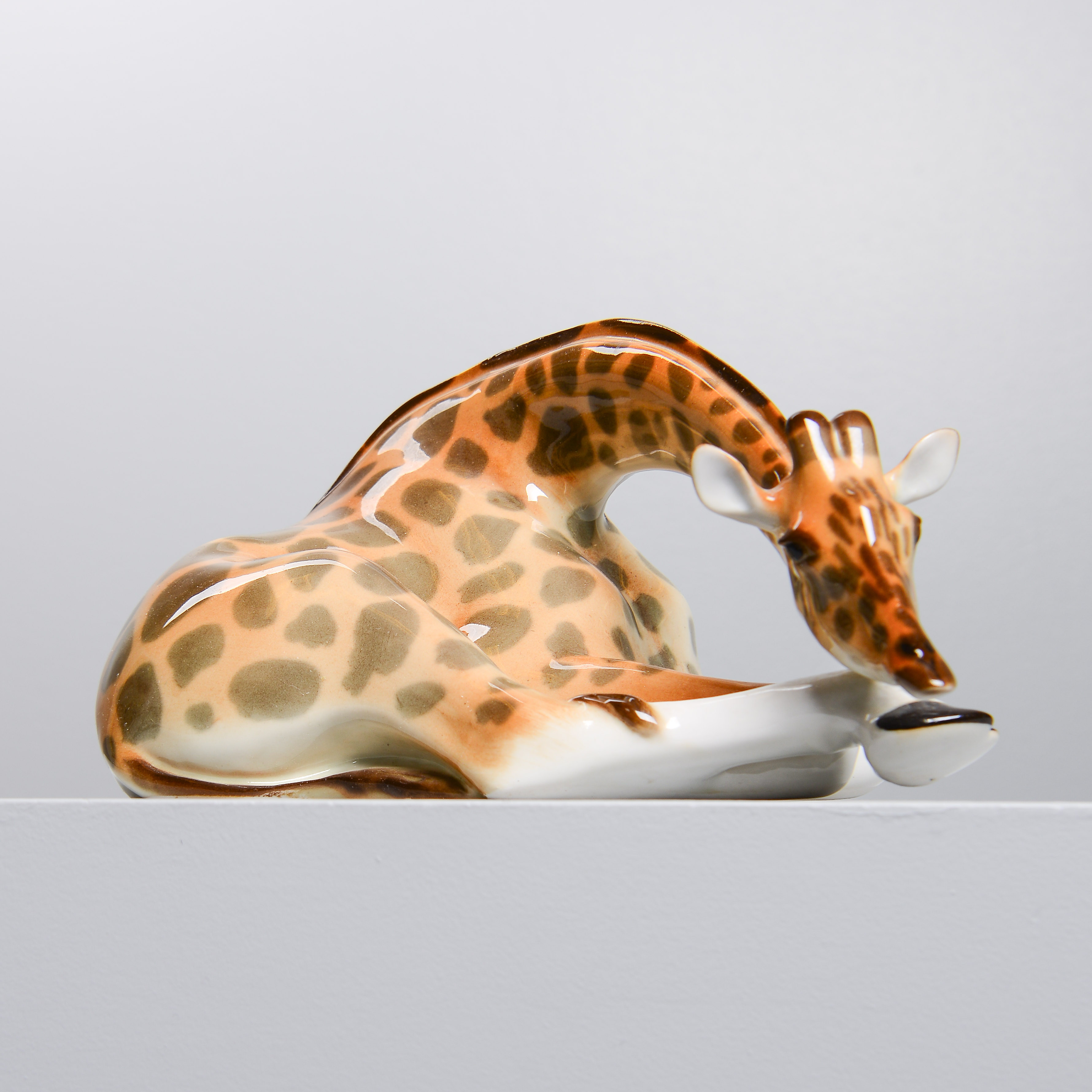 LOMONOSOV, figurin, giraff, Sovjetunionen, 1900-talets senare del.