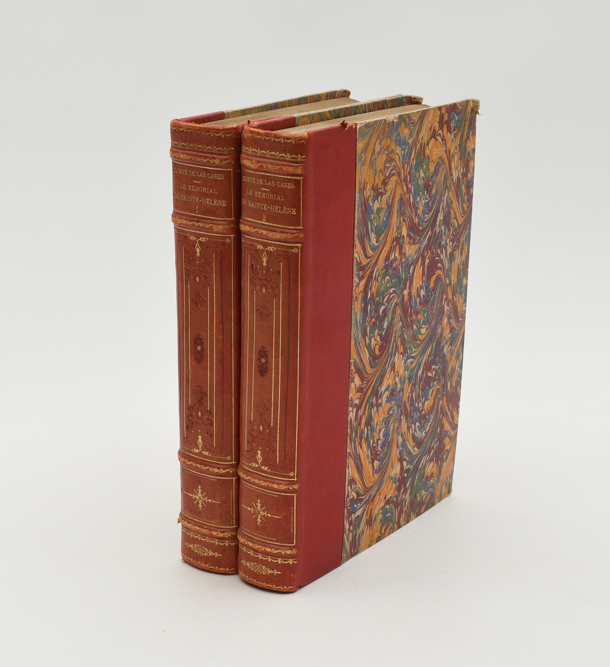 LE COMTE DE LAS CASES & LACROIX DÉSIRÉ. Le mémorial de Sainte-Hélène suivi de la biographie de maréchaux de Napoléon.