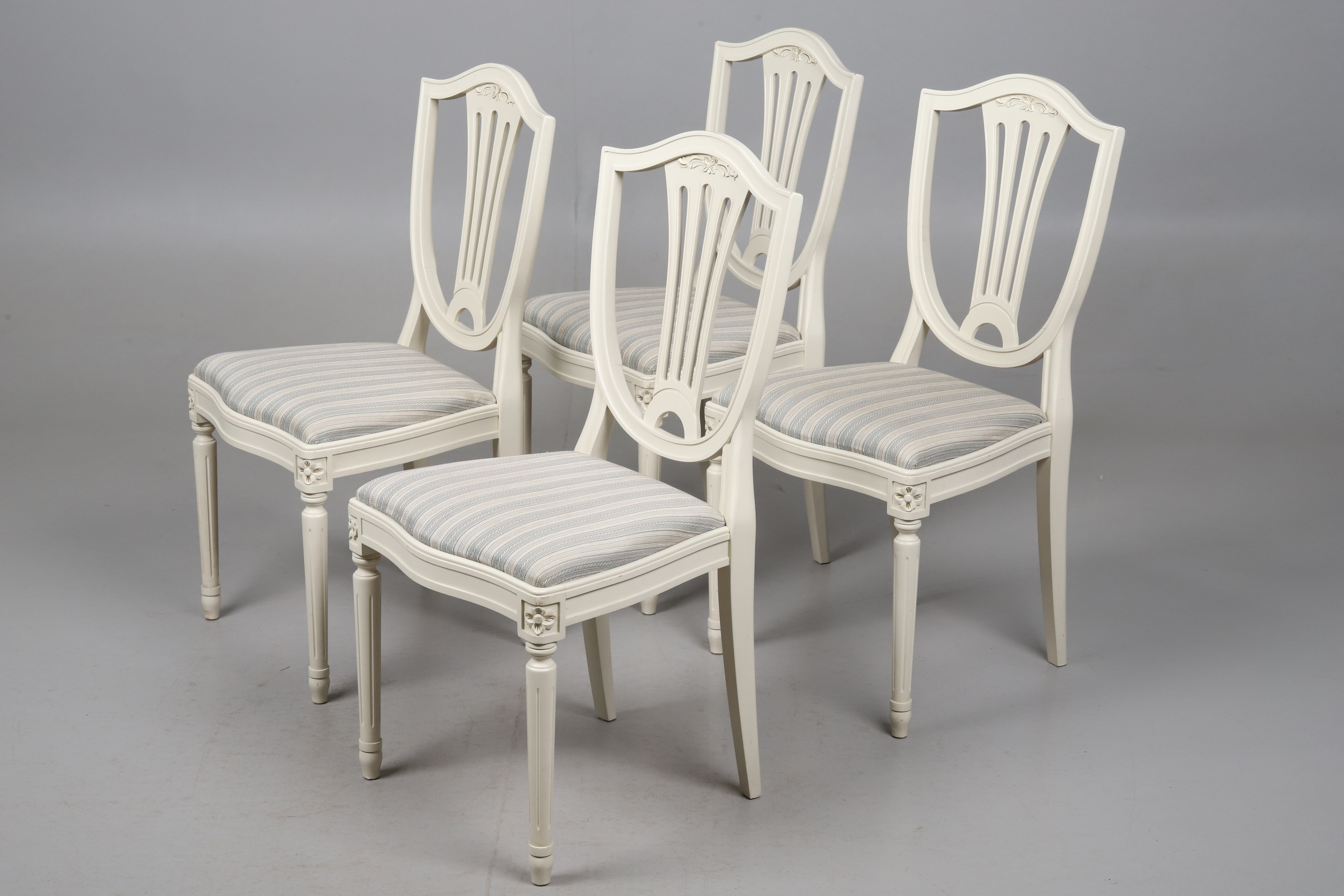 STOLAR, 4 st, gustaviansk stil, 1900-talets andra hälft.