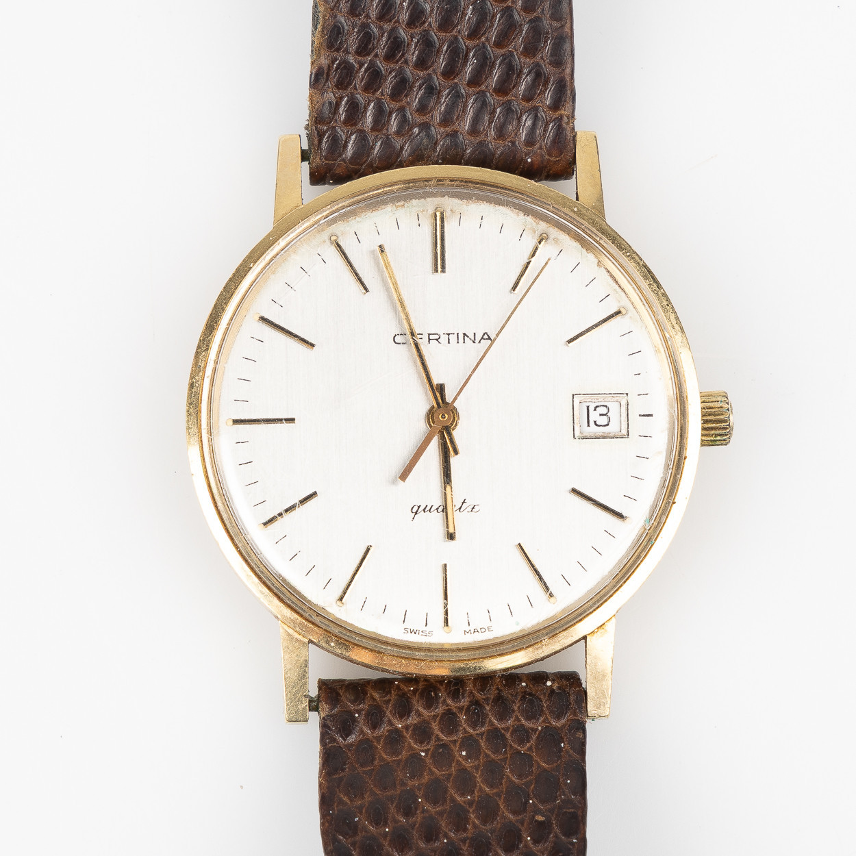 CERTINA, Quartz, 14K guld.