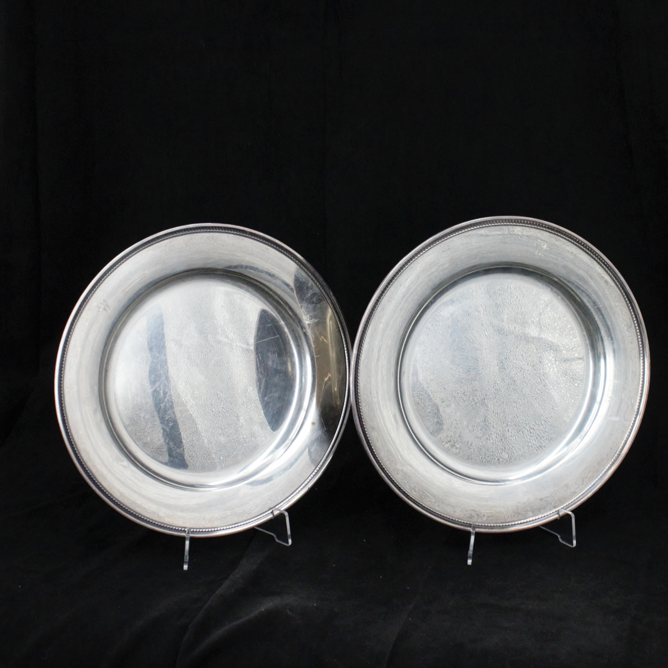 UNDERTALLRIKAR, 2 st. silver, gravyr W, C G Hallberg, Stockholm 1960.