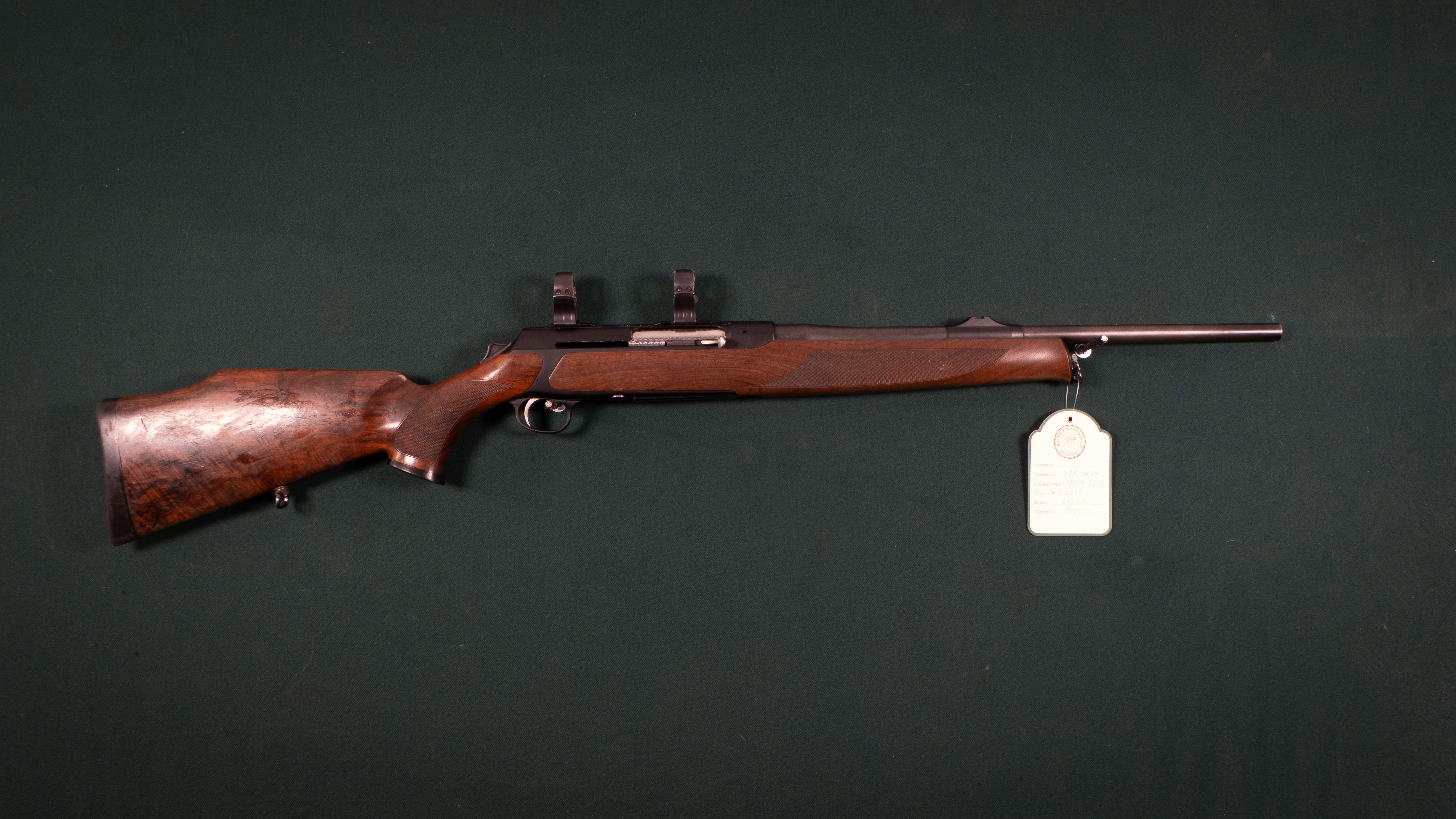 Sauer Modell 303 Kal. 8x57IS Tillv.nr: R016025 SE2354217.
