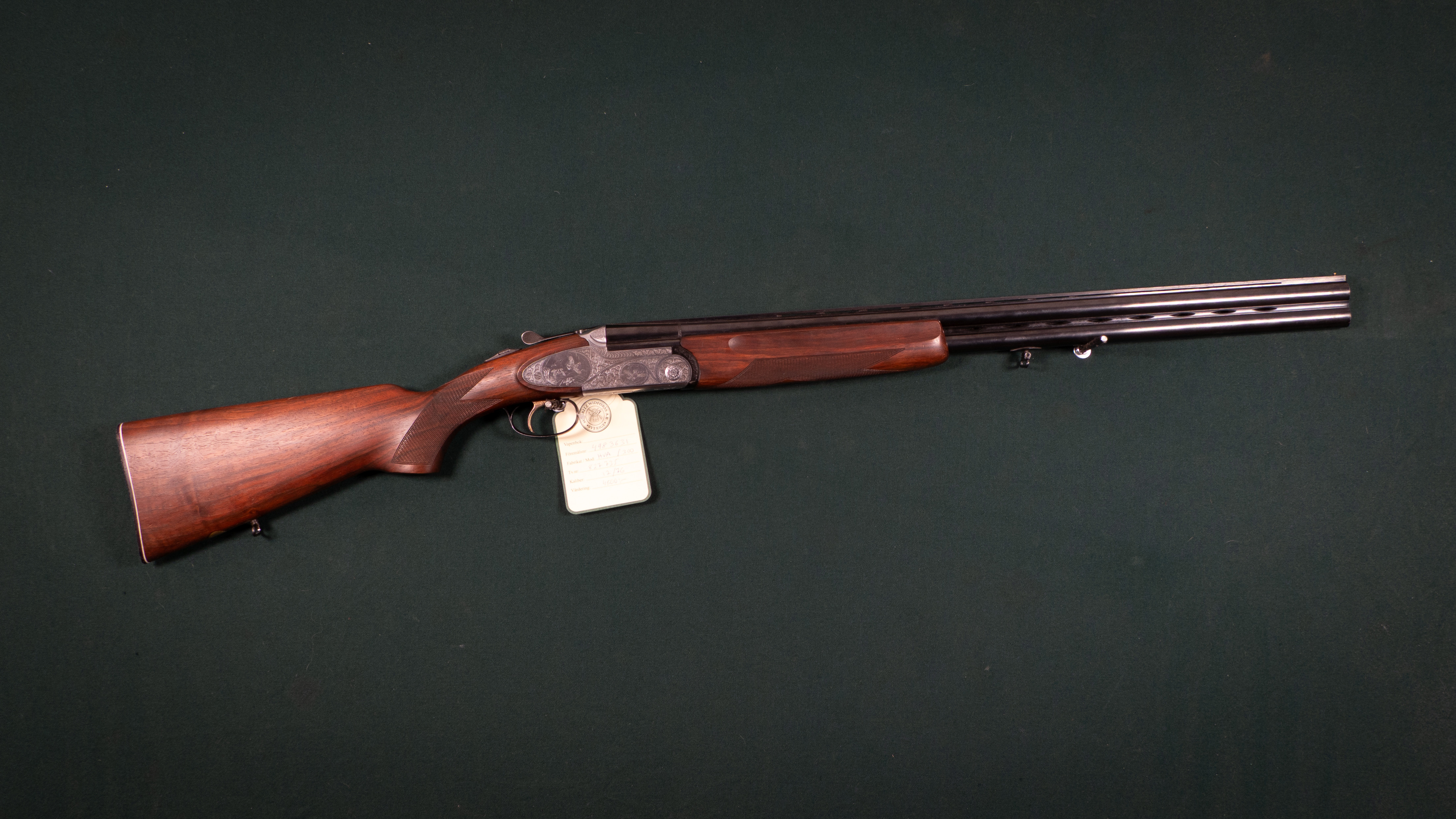 Husqvarna Modell 300 Prestige Kal. 12 Tillv.nr: 82735.