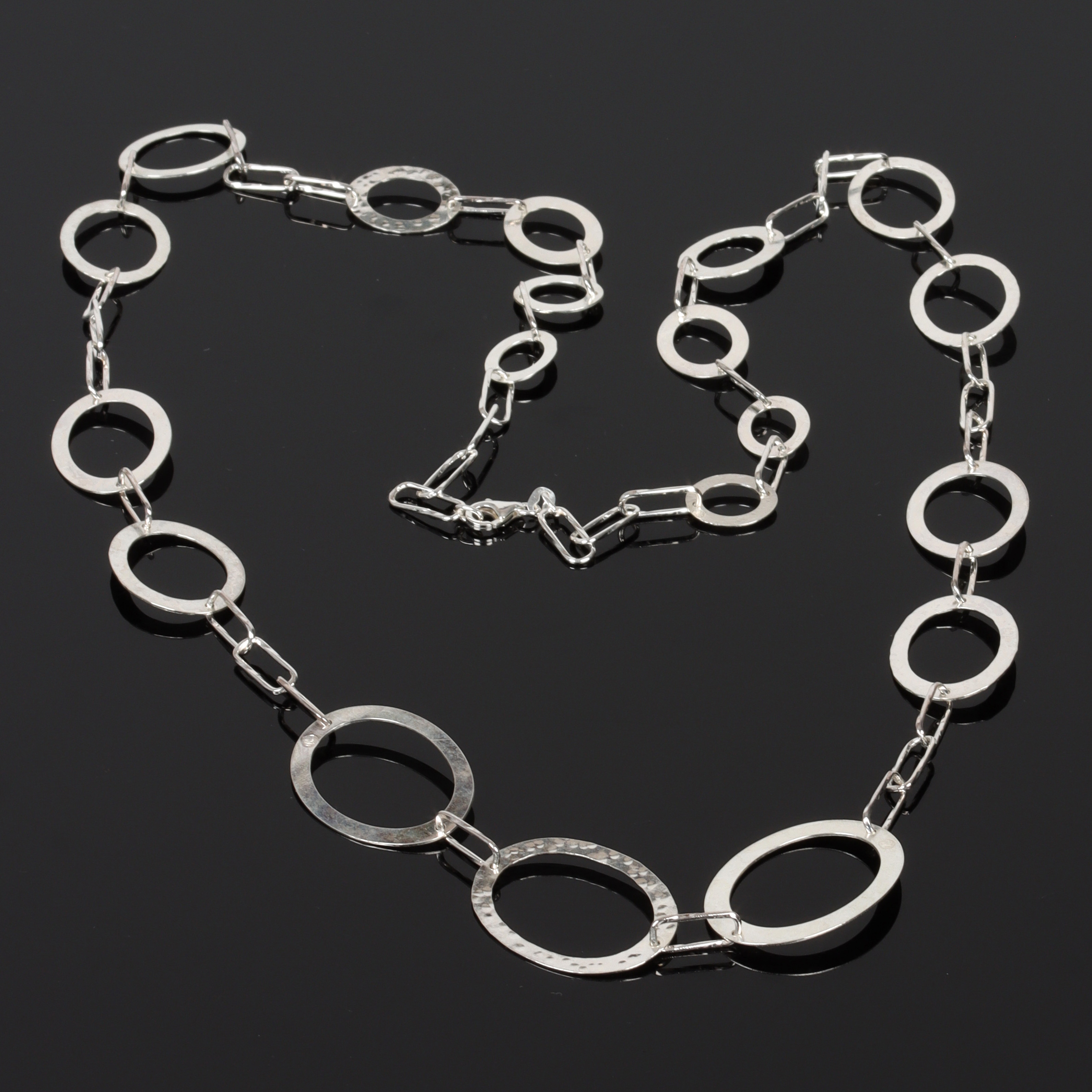 COLLIER, sterlingsilver, Handels AB IPO, Sundsvall. 1900-tal.