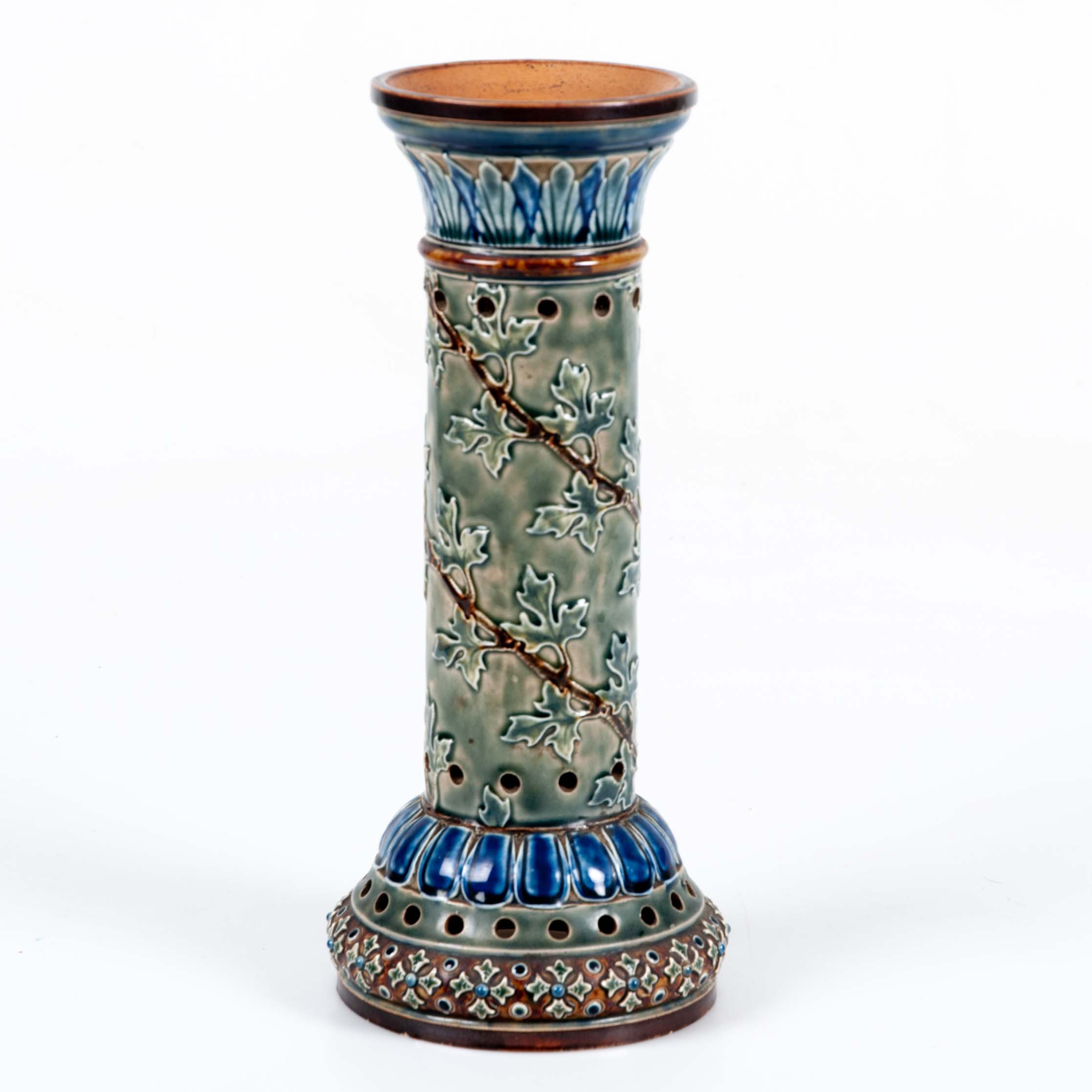 ROYAL DOULTON, piedestal / blomsterställ, England.